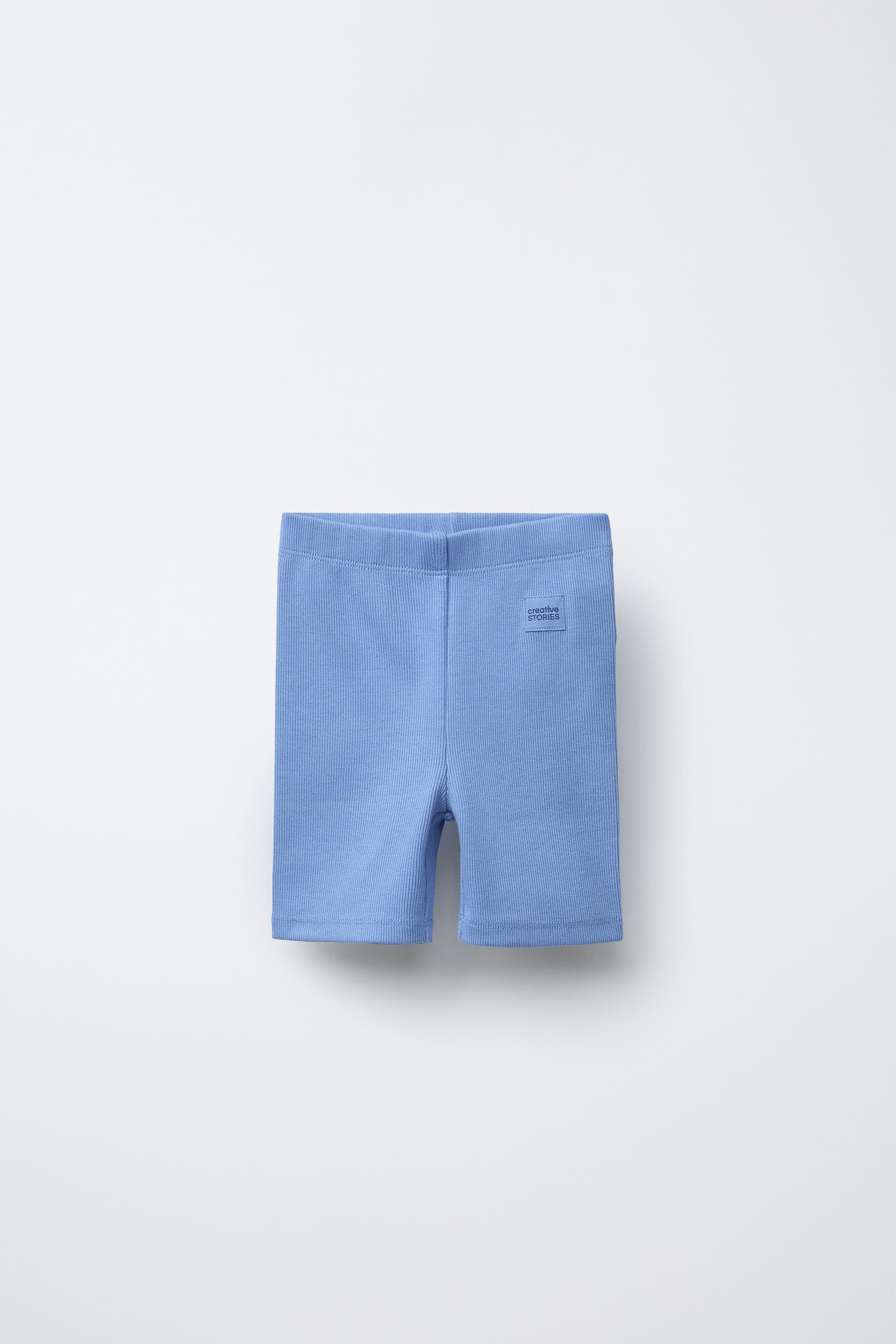 RIBBED BIKE SHORTS by ZARA