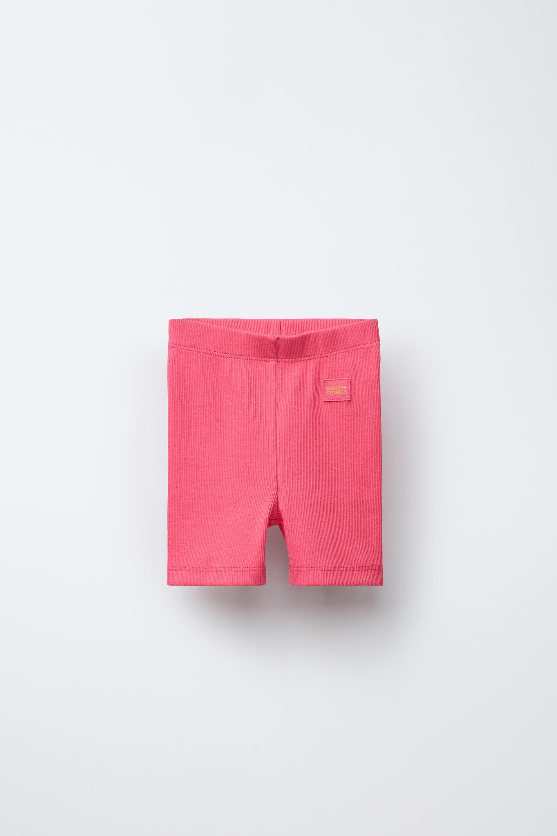 RIBBED BIKE SHORTS by ZARA