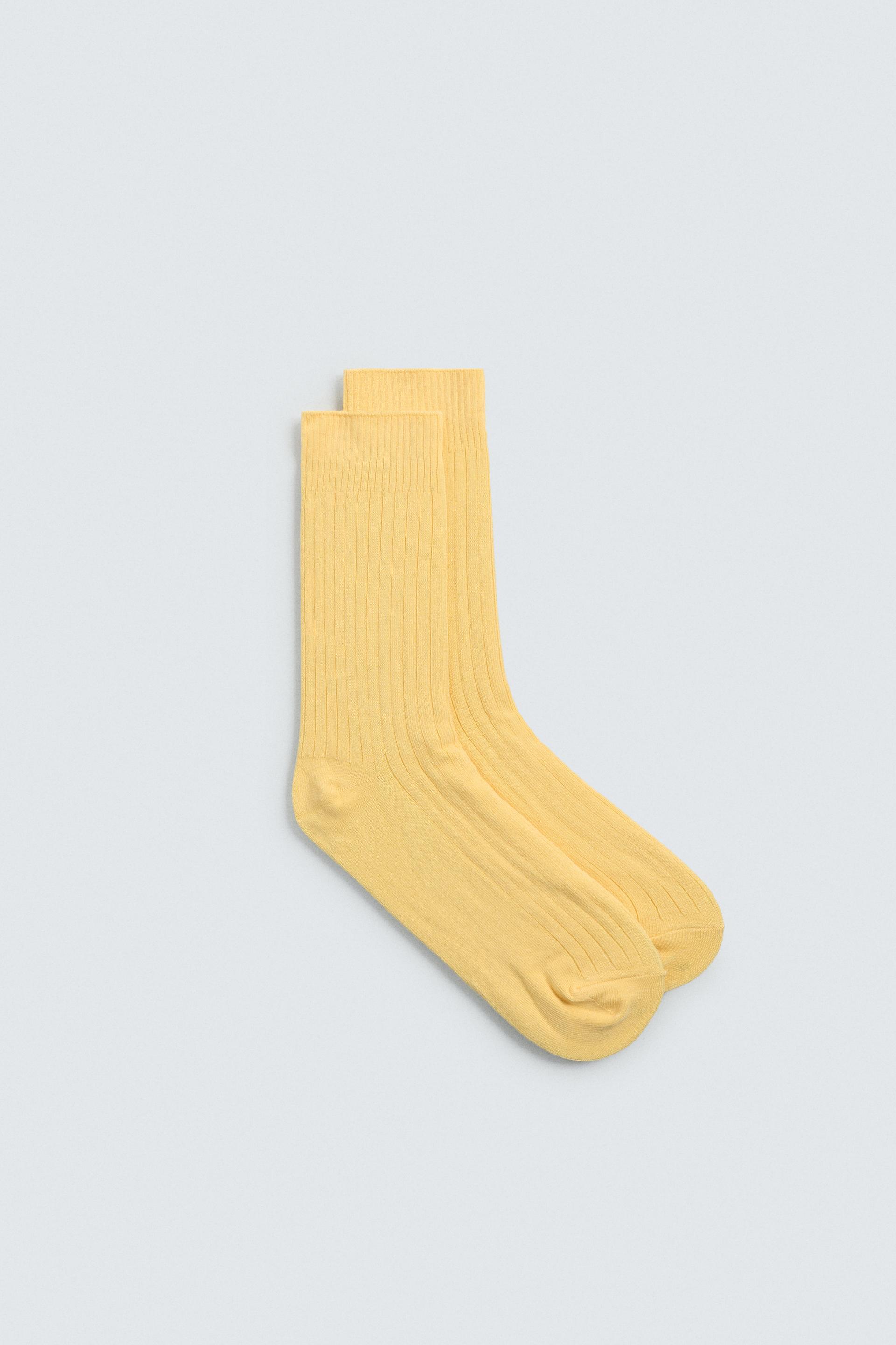 RIBBED SOCKS by ZARA