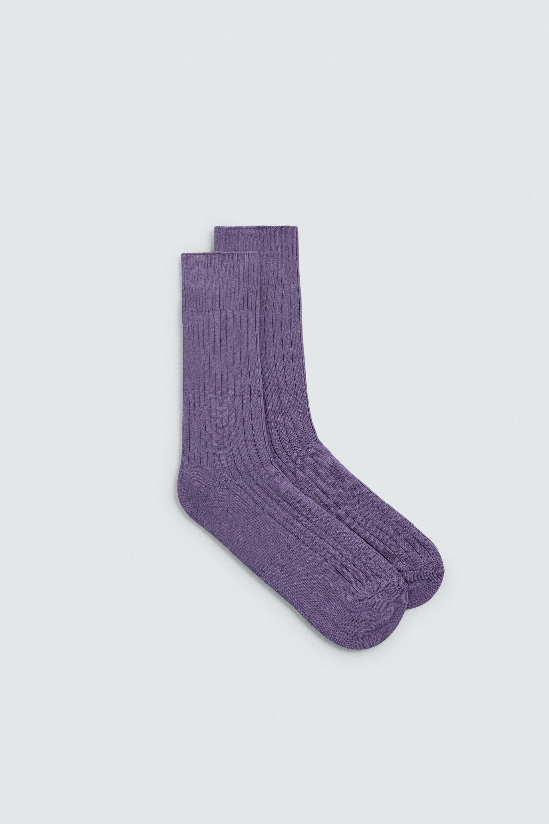 RIBBED SOCKS by ZARA