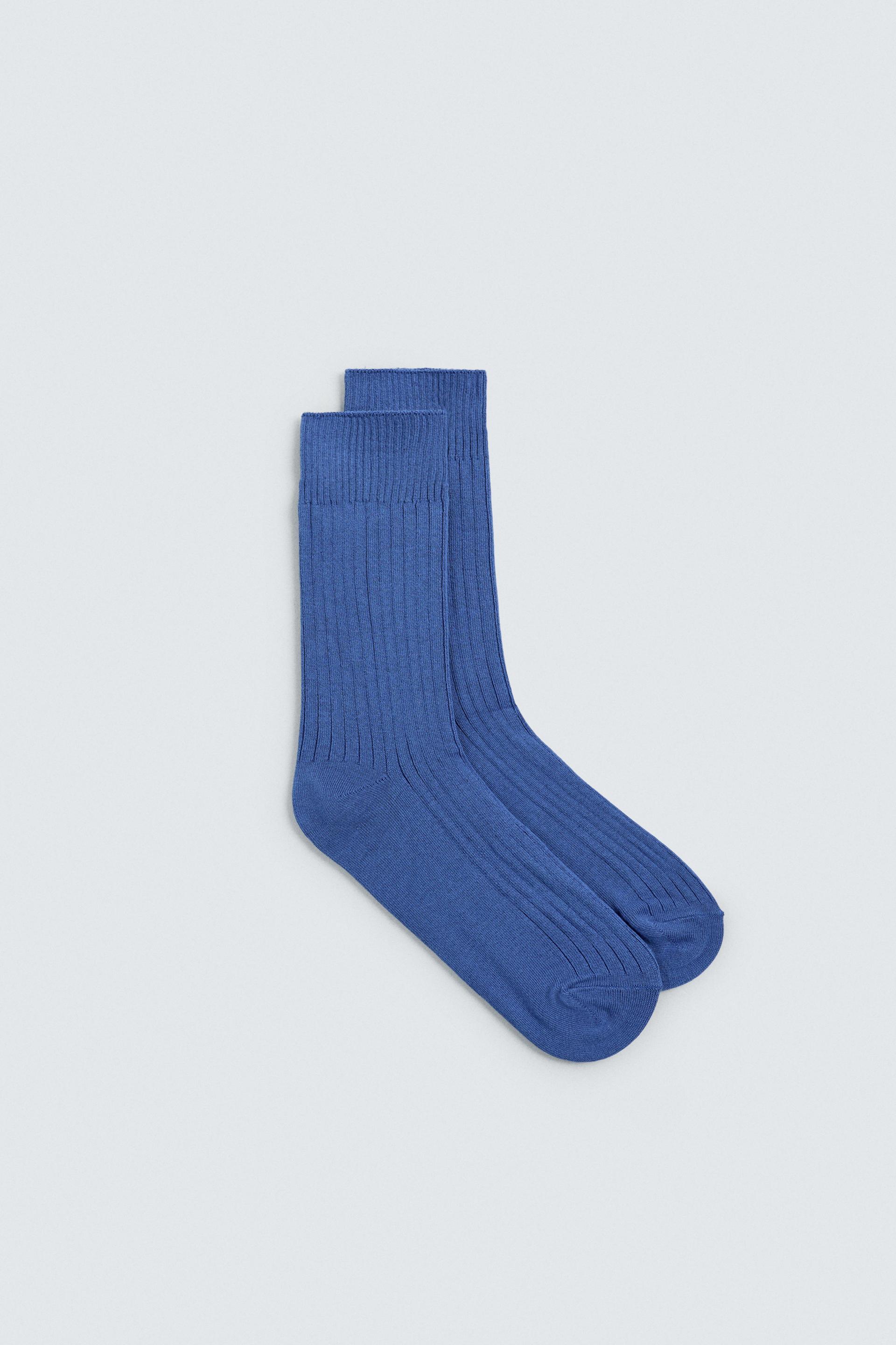 RIBBED SOCKS by ZARA