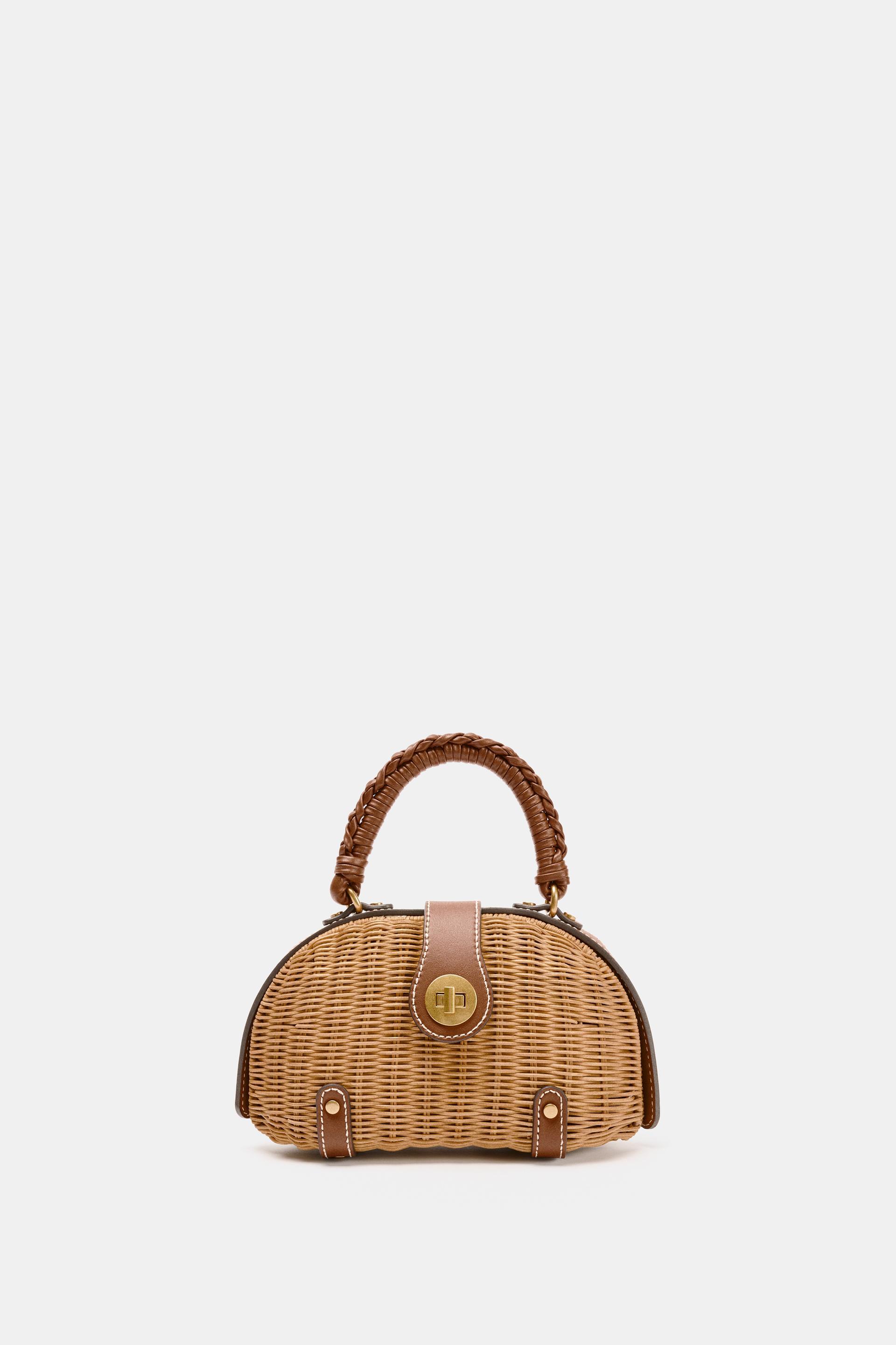RIGID MINI CROSSBODY BAG by ZARA