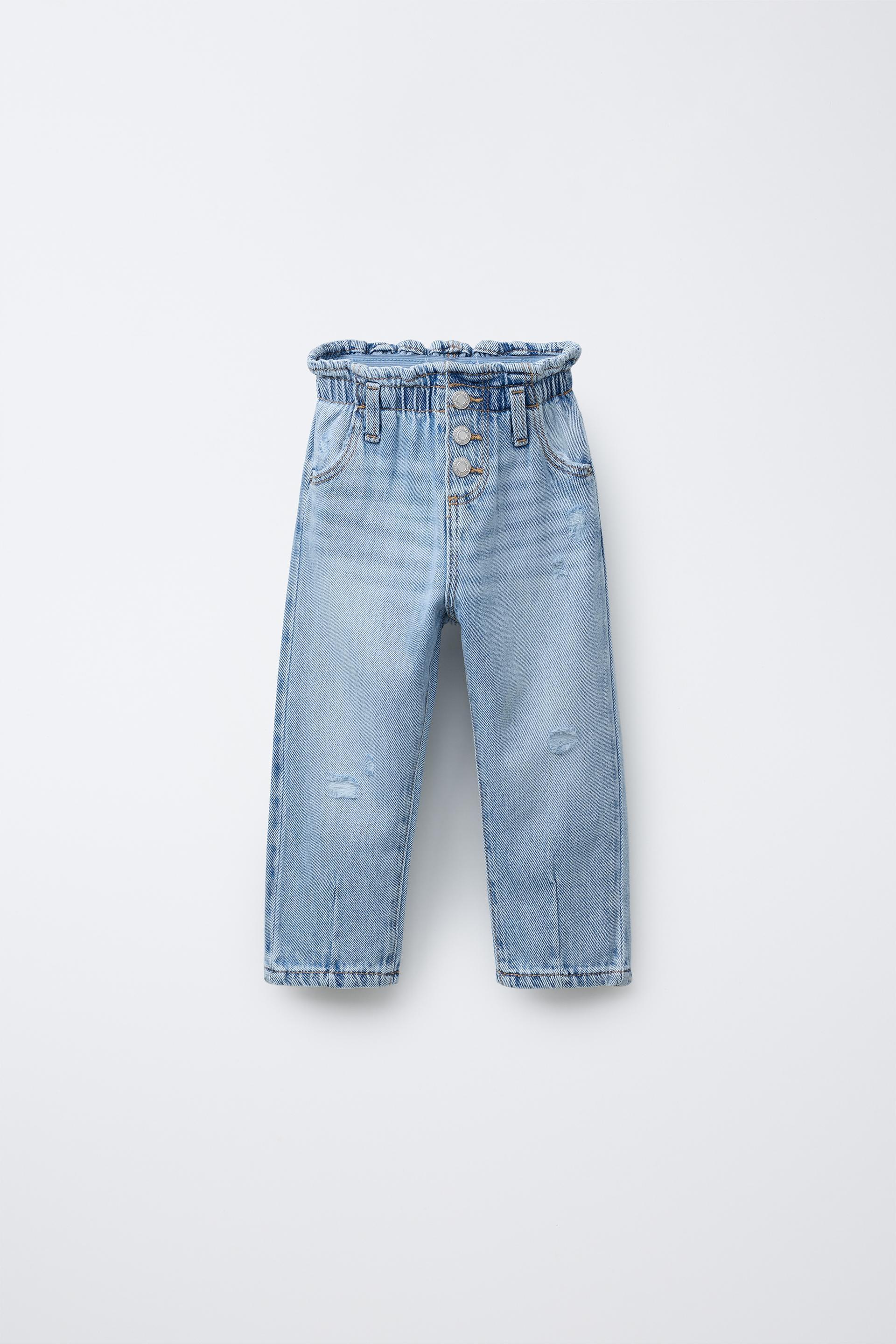 RIPPED BAGGY JEANS by ZARA