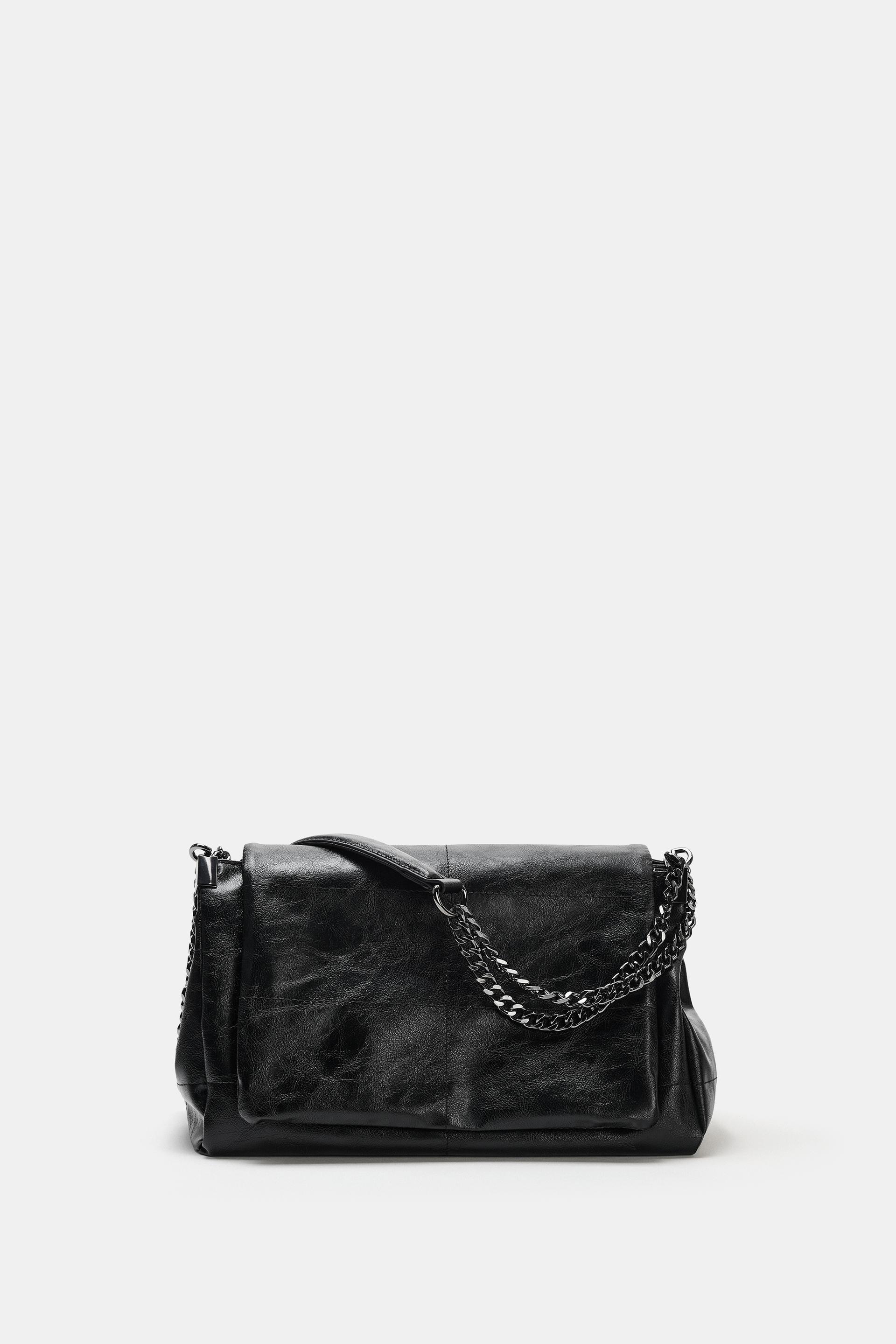 ROCK STYLE FLAP SHOULDER BAG by ZARA