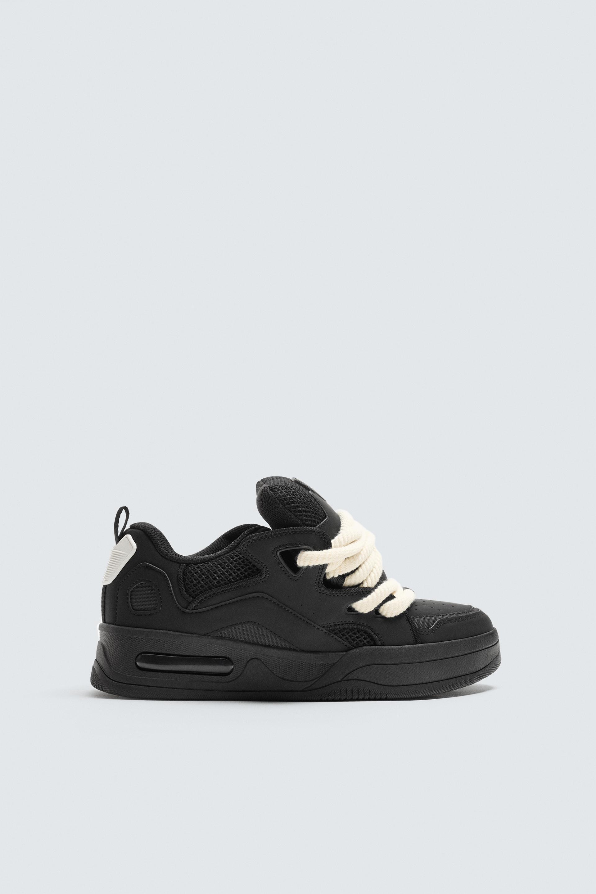 ROPE LACE SKATE SNEAKERS by ZARA
