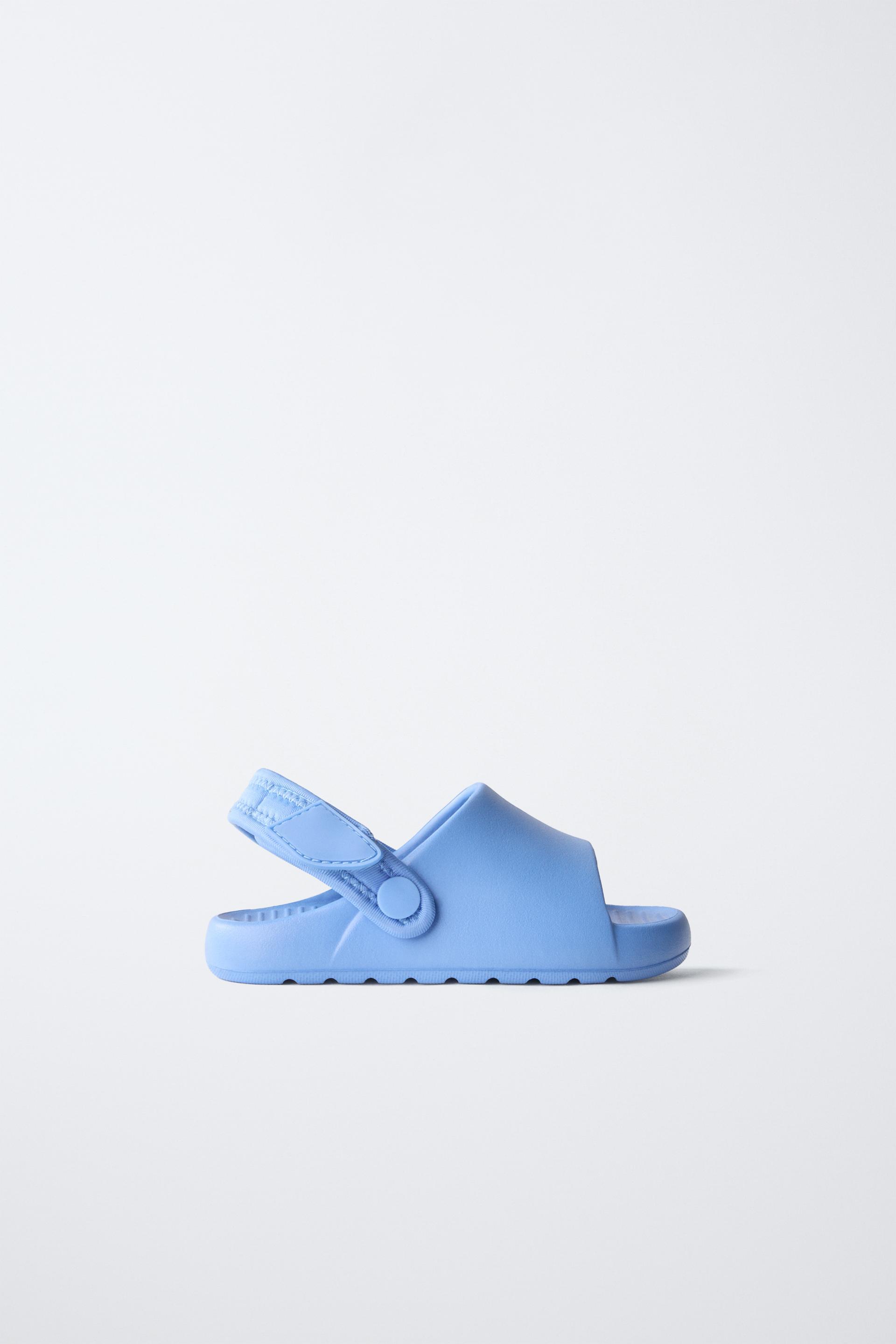 RUBBER SLINGBACK SANDALS by ZARA