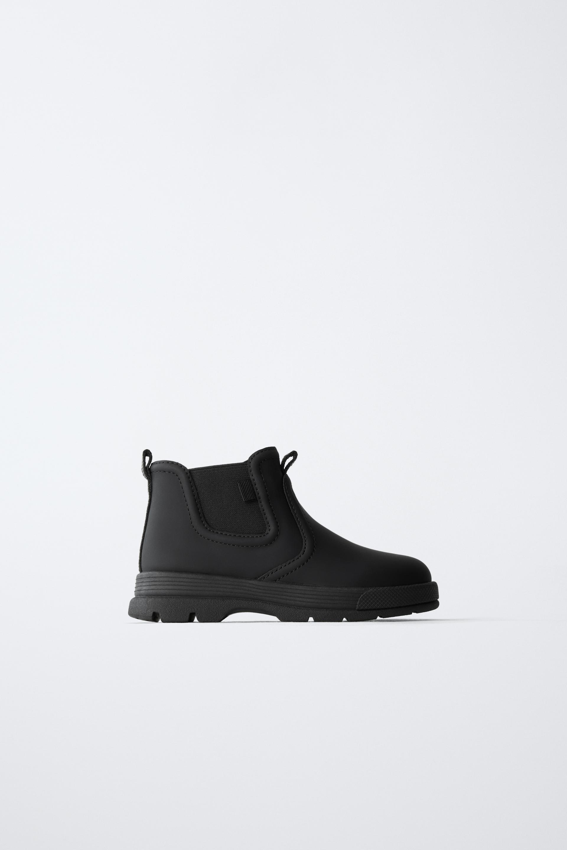 RUBBERIZED BOOTS by ZARA