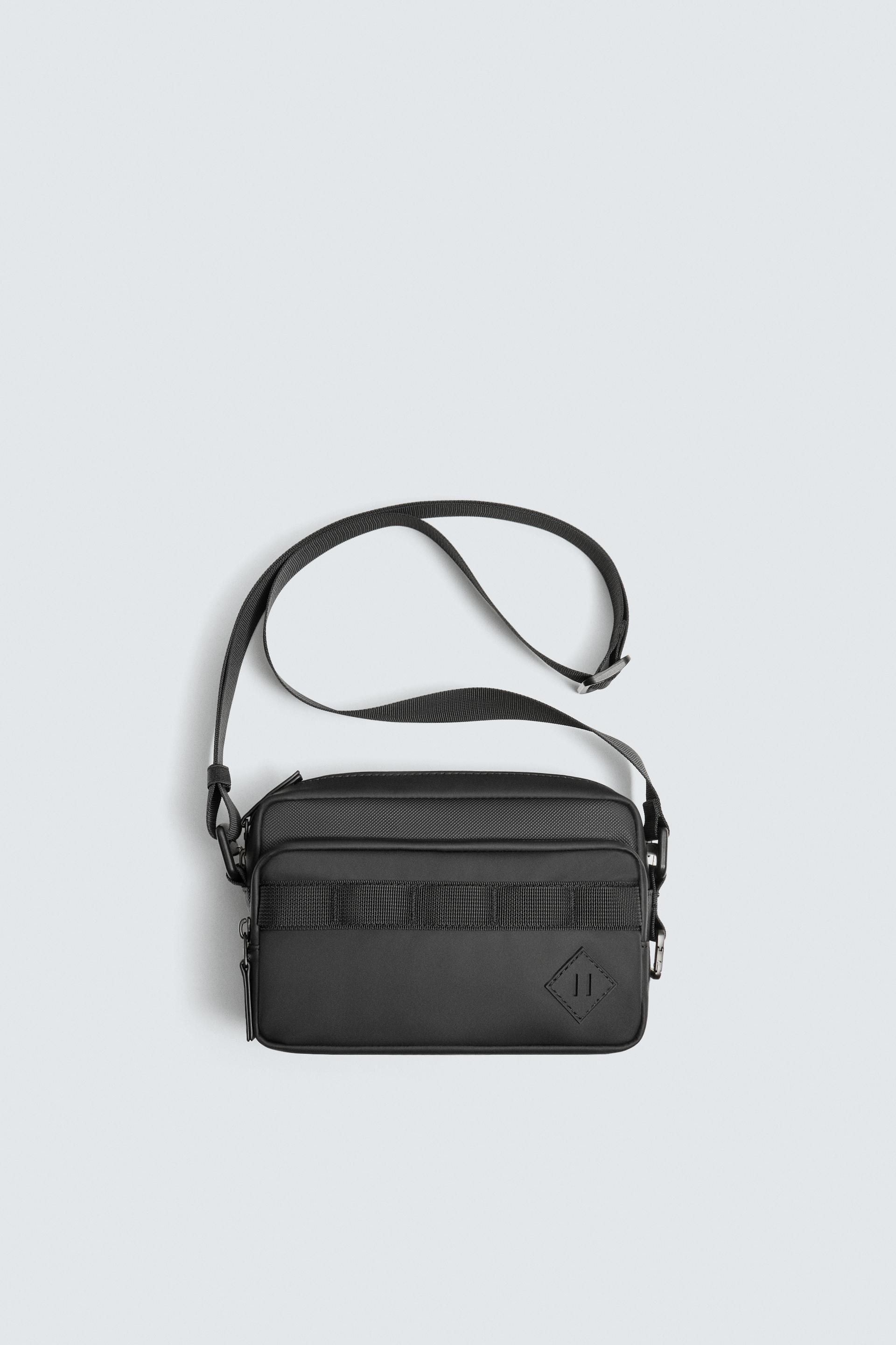 RUBBERIZED CROSSBODY BAG by ZARA