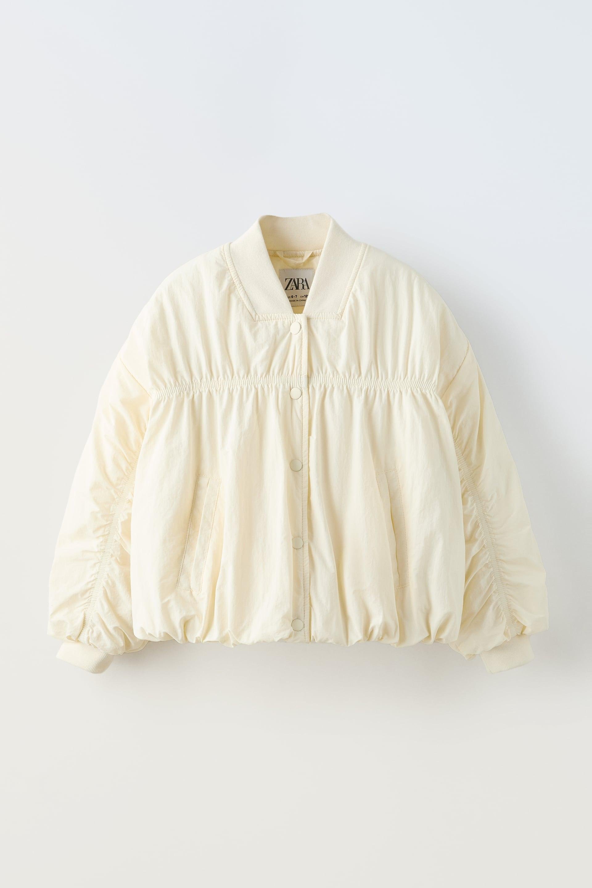 RUCHED BOMBER by ZARA