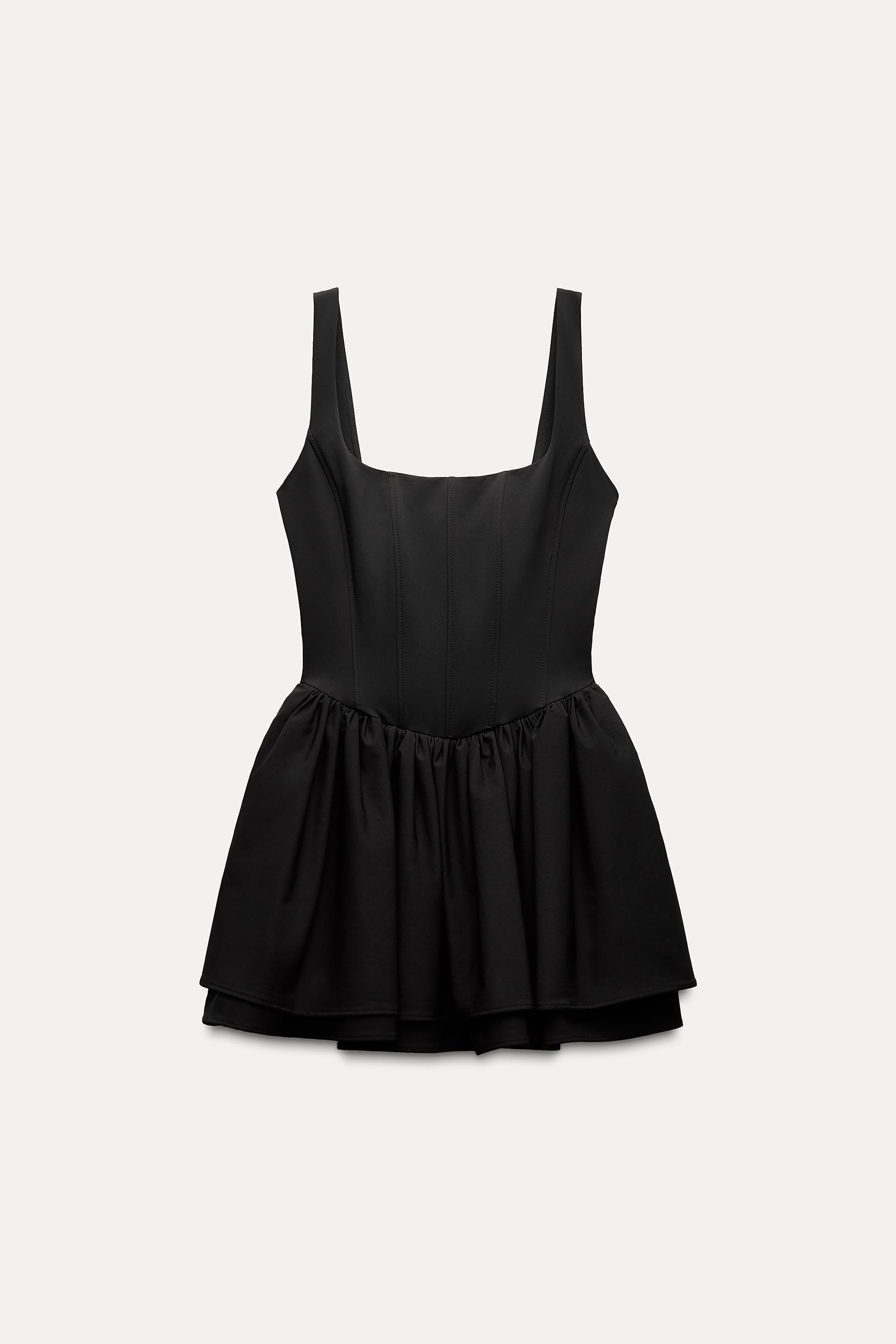 RUCHED CORSET DRESS by ZARA