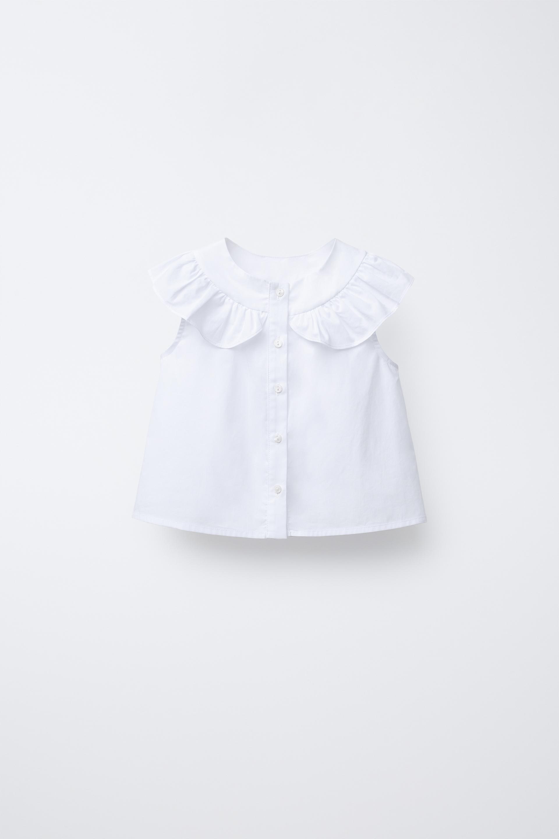RUFFLED SHIRT by ZARA