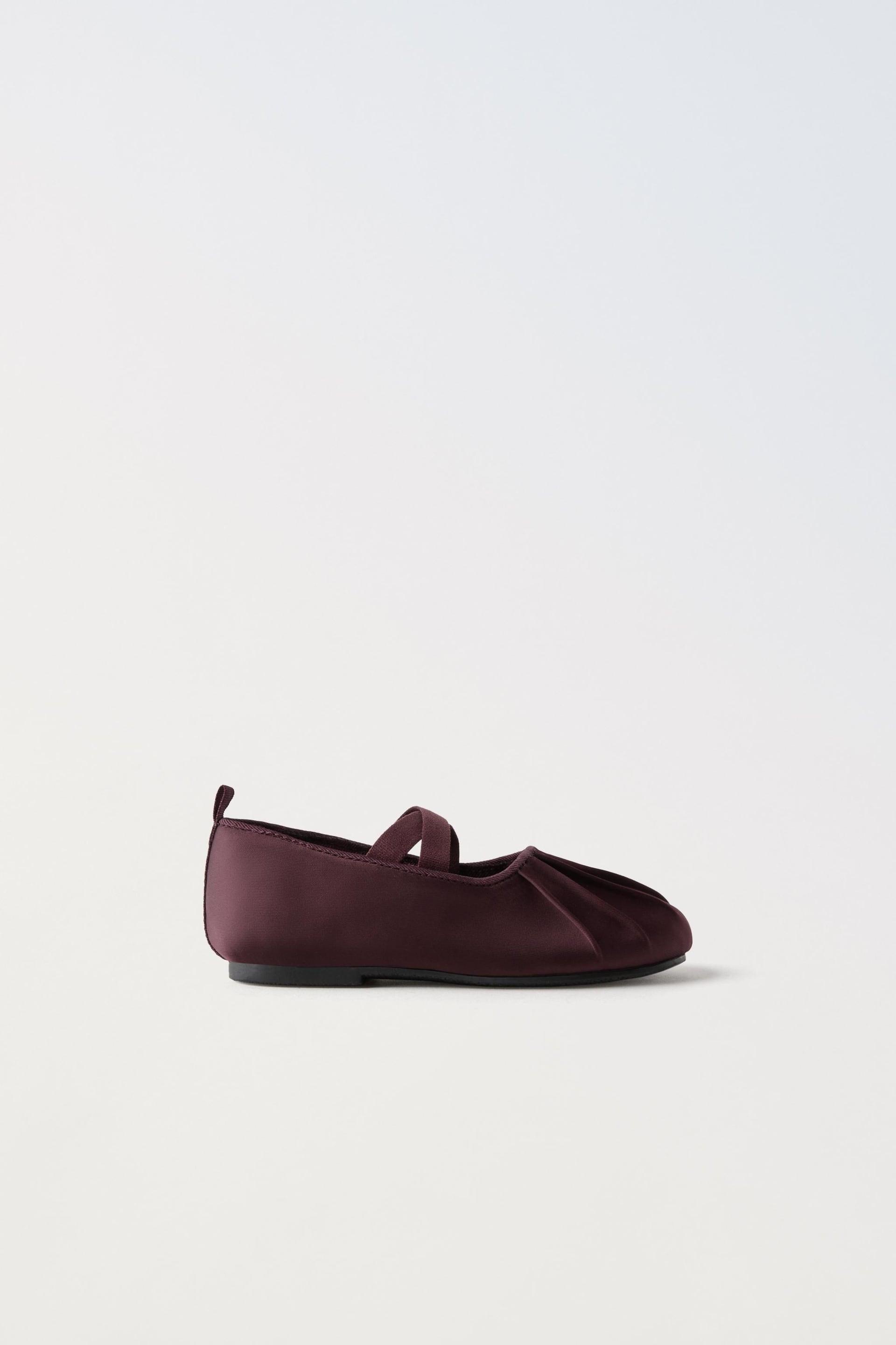 SATIN MARY JANES by ZARA