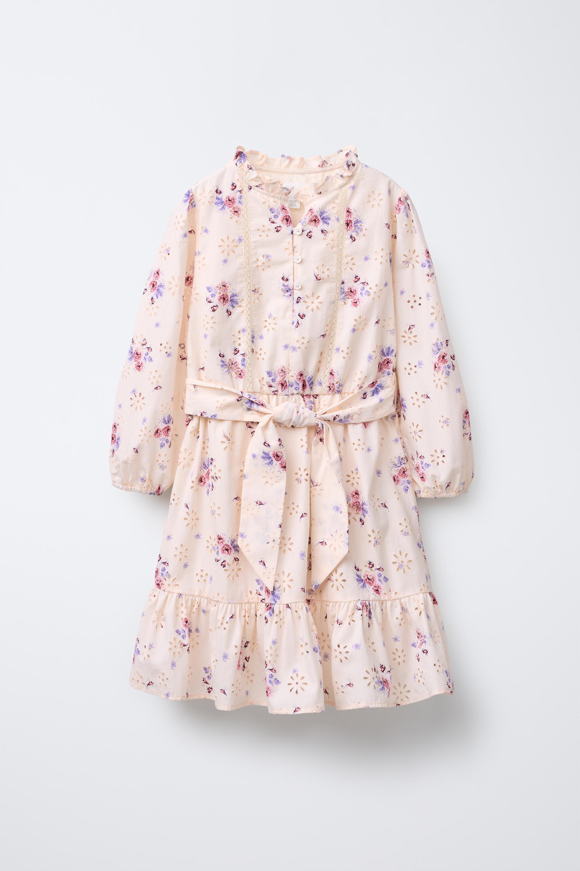 SCHIFFLY FLORAL DRESS by ZARA