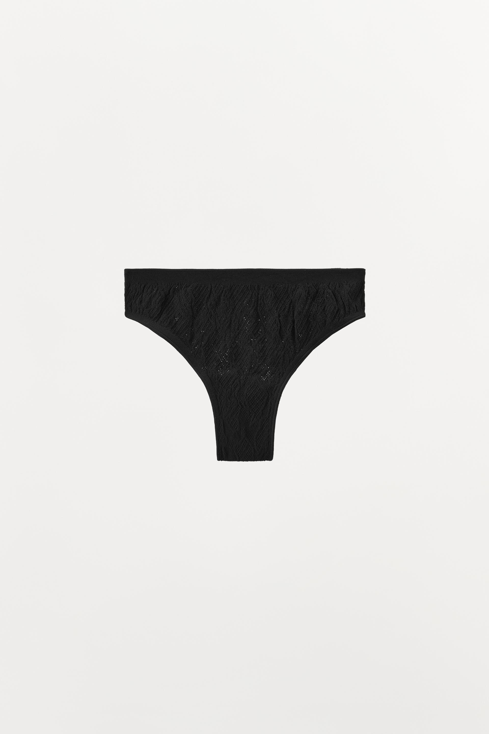 SEAMLESS LACE PANTIES by ZARA