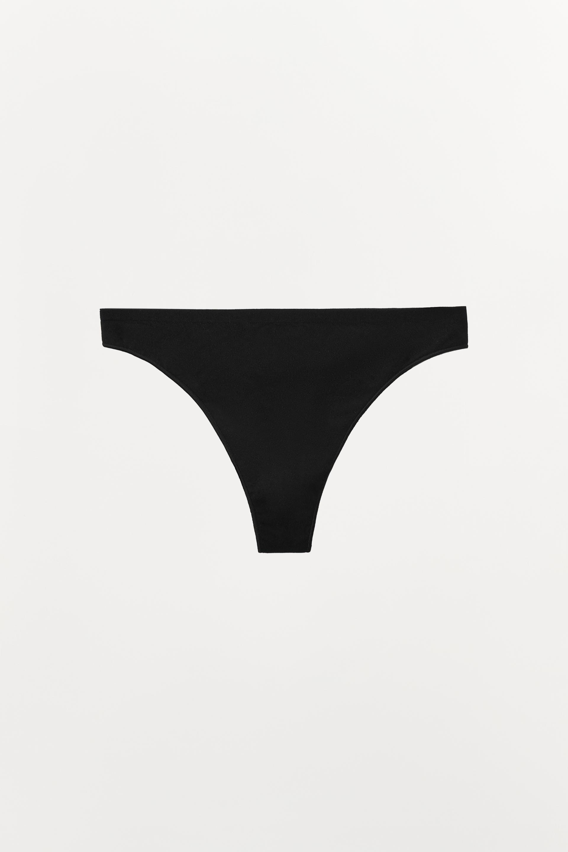 SEAMLESS THONG by ZARA