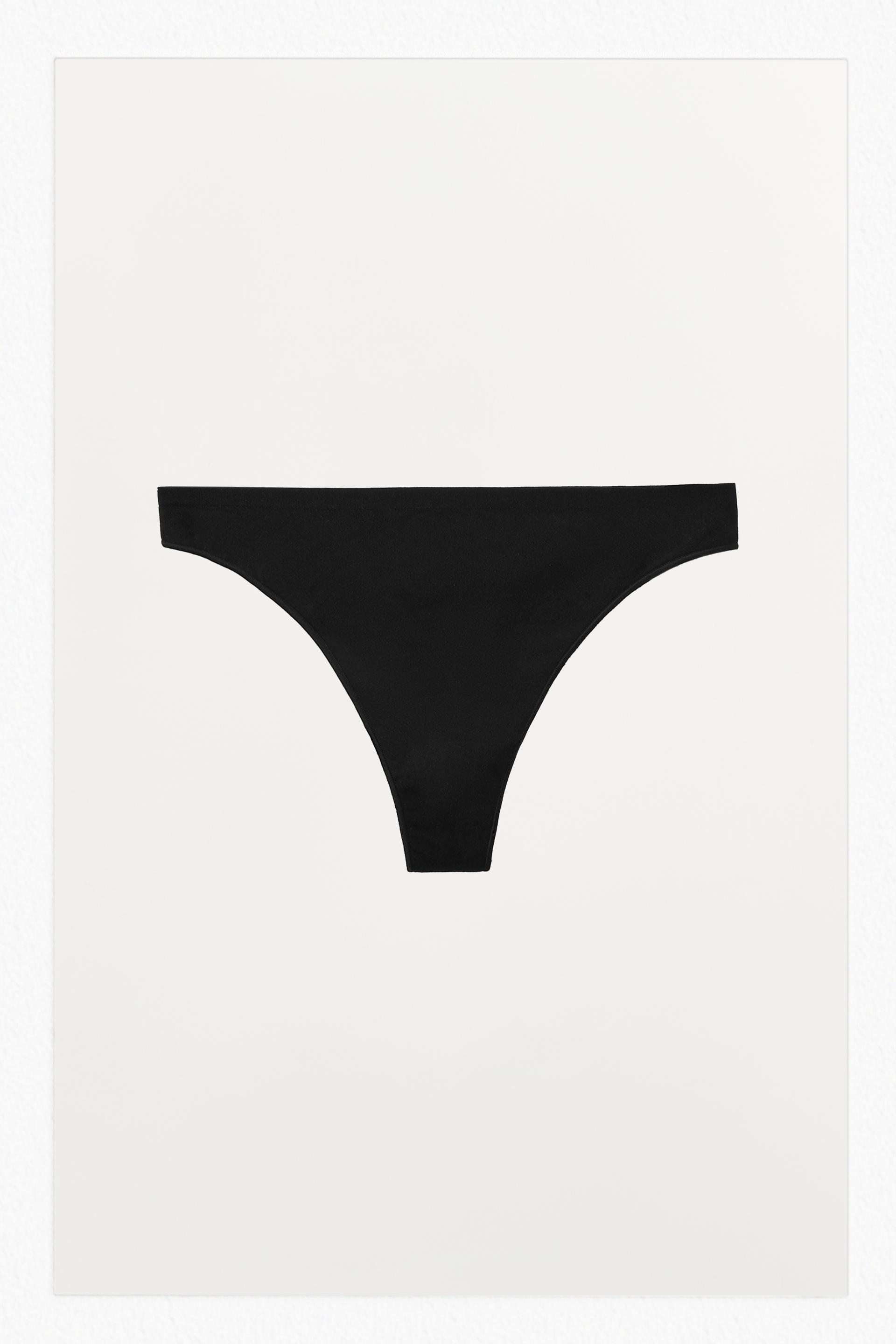 SEAMLESS THONG by ZARA