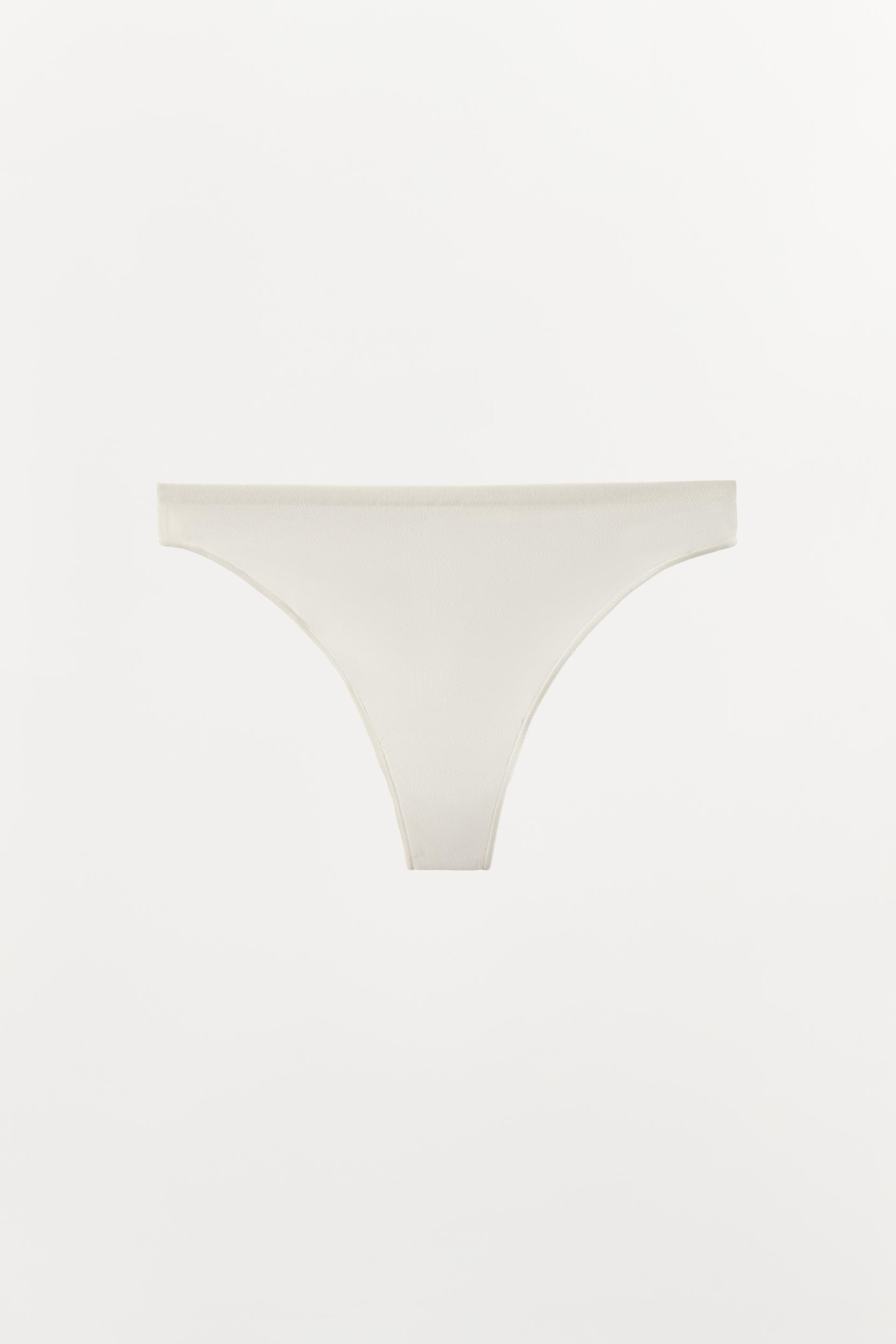 SEAMLESS THONG by ZARA