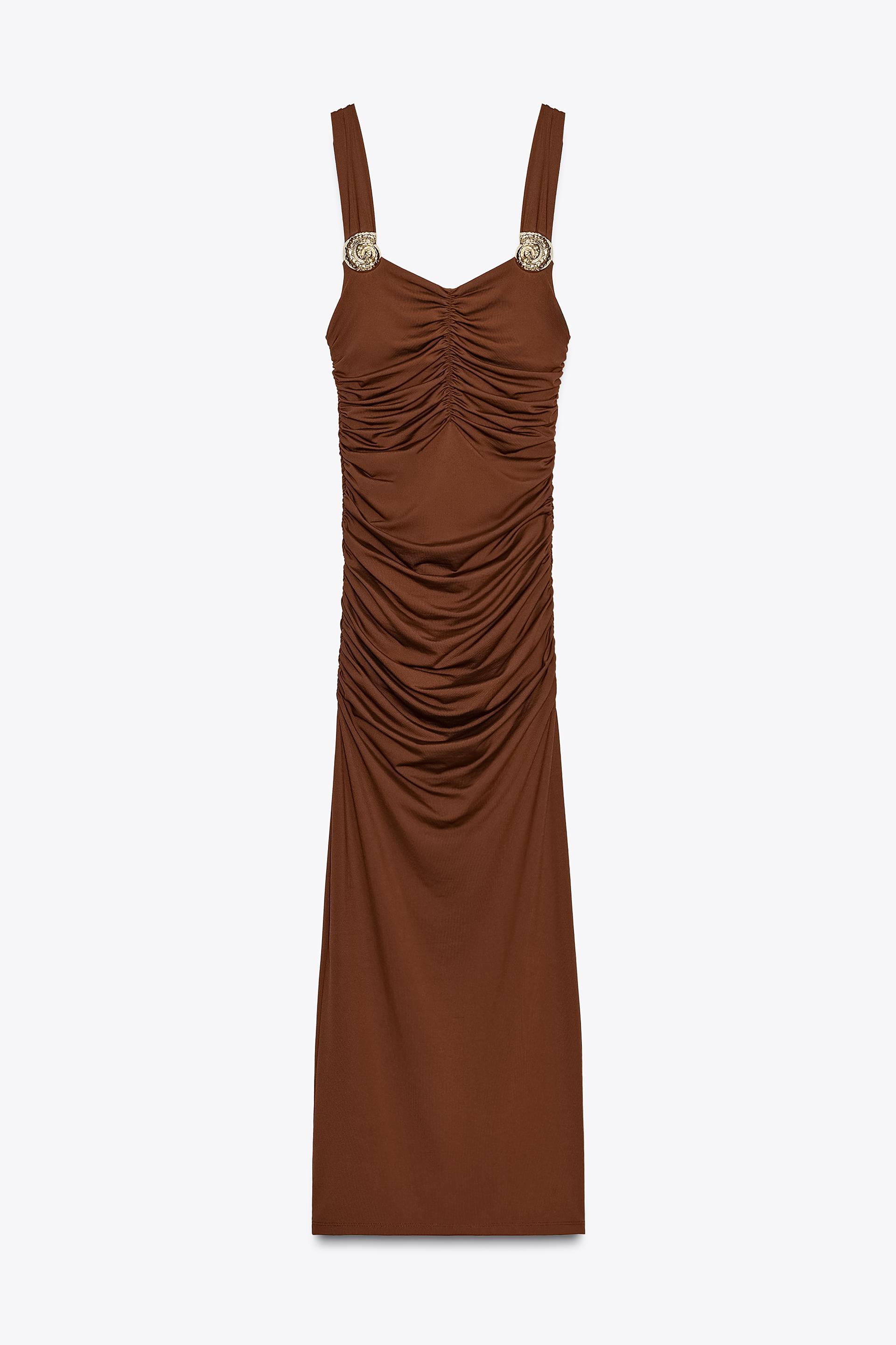 SEASHELL POLYAMIDE DRESS by ZARA