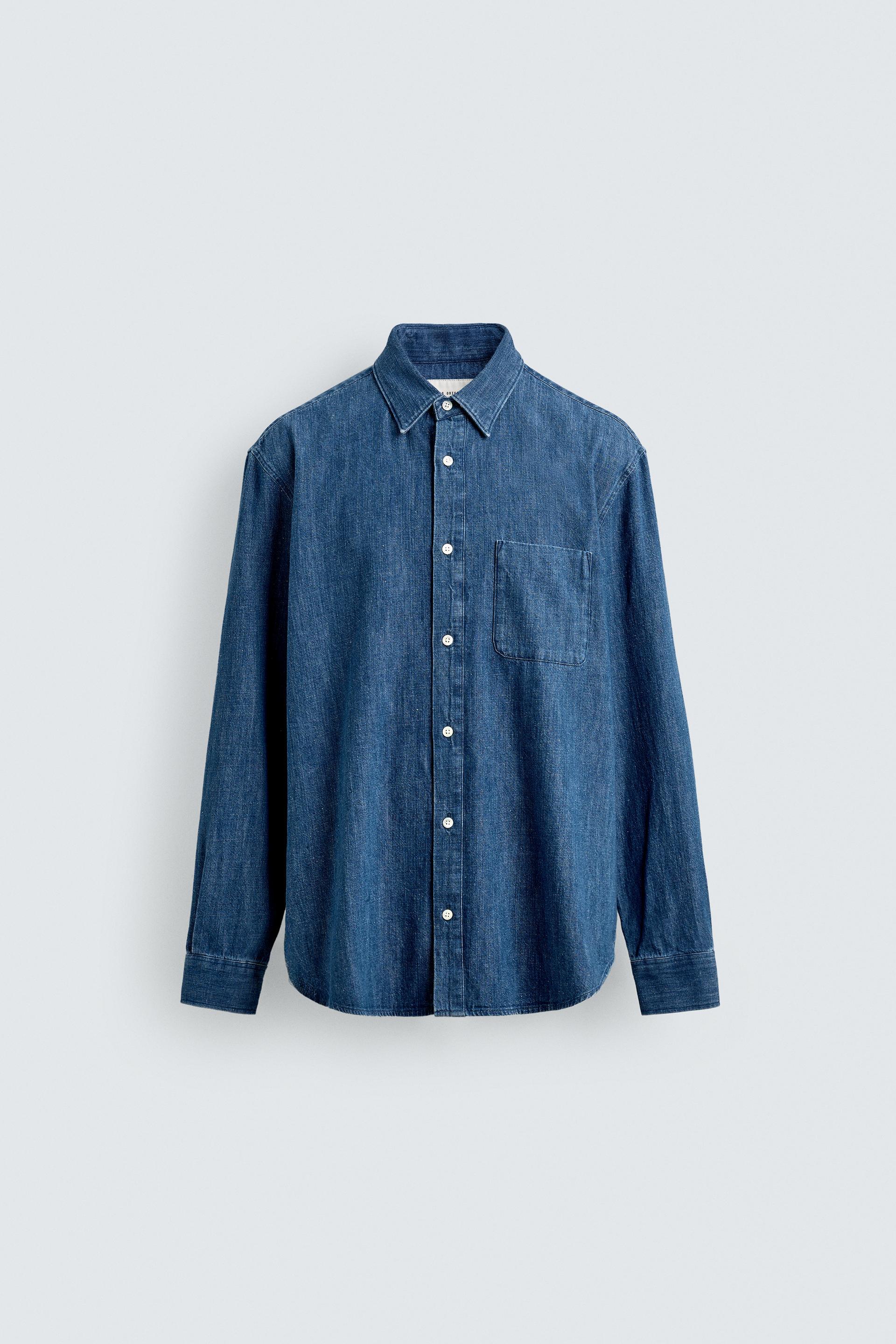 SELVEDGE DENIM SHIRT by ZARA