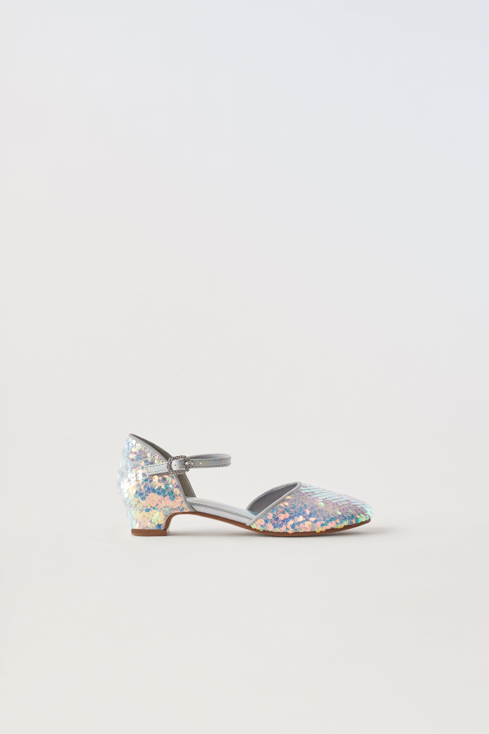 SEQUIN HEELED COSTUME SHOES by ZARA