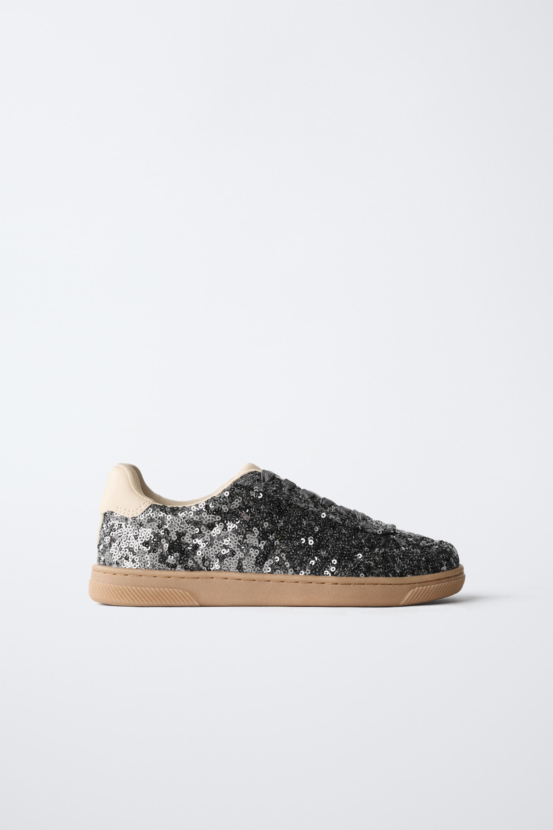 SEQUIN SNEAKERS by ZARA