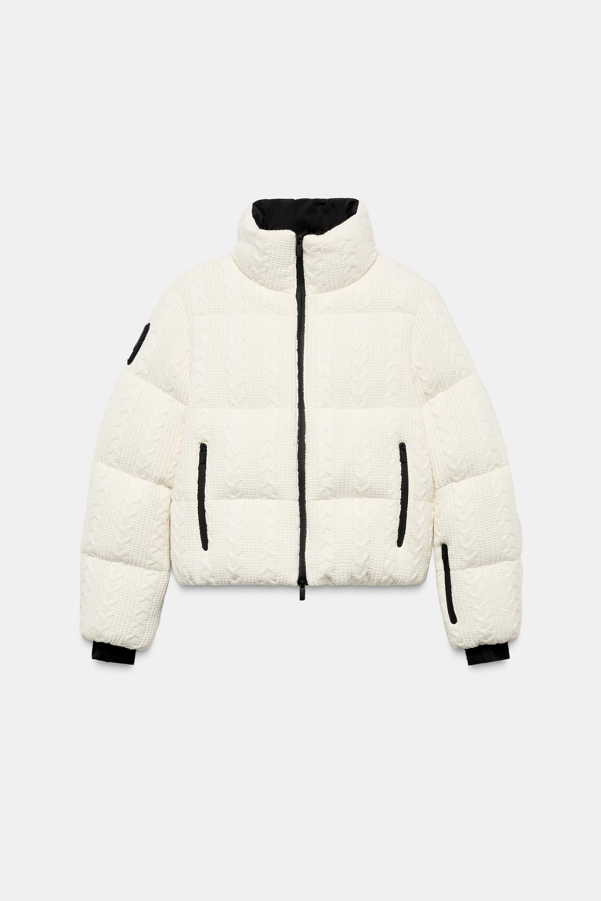 SHEARLING QUILTED ANORAK 80% DOWN 20% FEATHER HEIQ XREFLEX™ RECCO® TECHNOLOGY SKI COLLECTION by ZARA SHEARLING QUILTED ANORAK 80% DOWN 20% FEATHER HEIQ XREFLEX™ RECCO® TECHNOLOGY SKI COLLECTION by ZARA