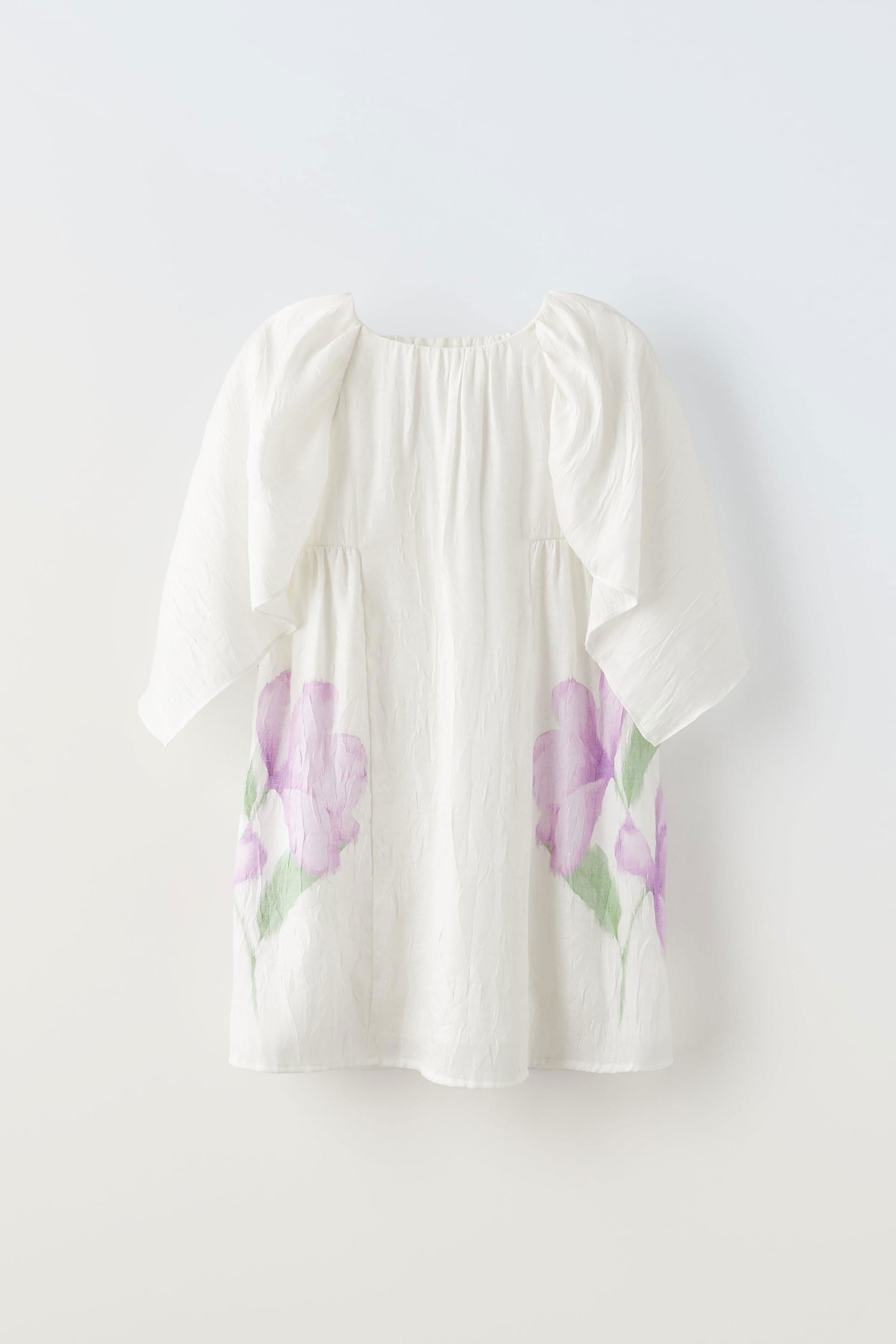 SHINY FLOWER DRESS by ZARA