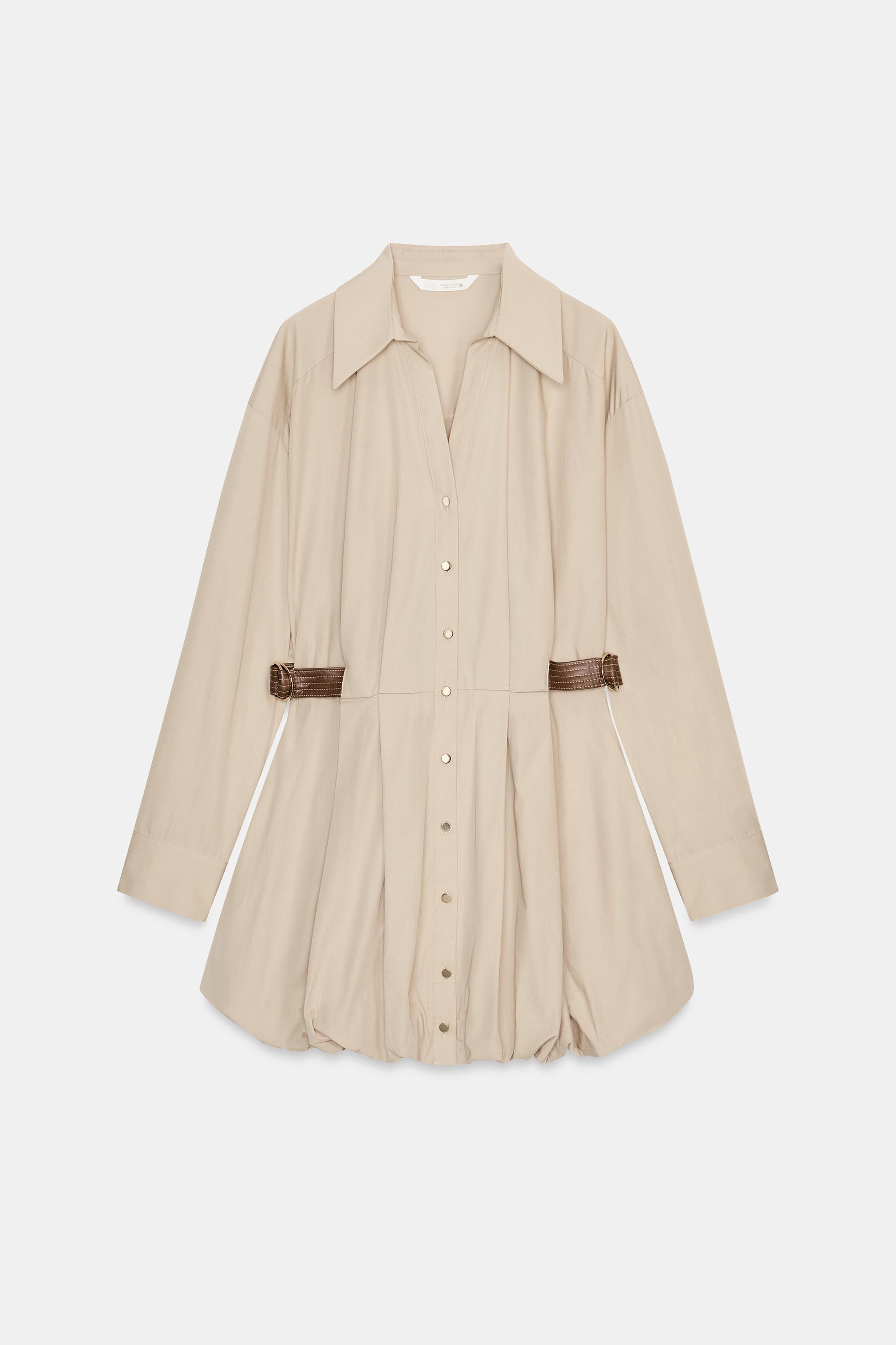 SHORT BALLOON DRESS by ZARA