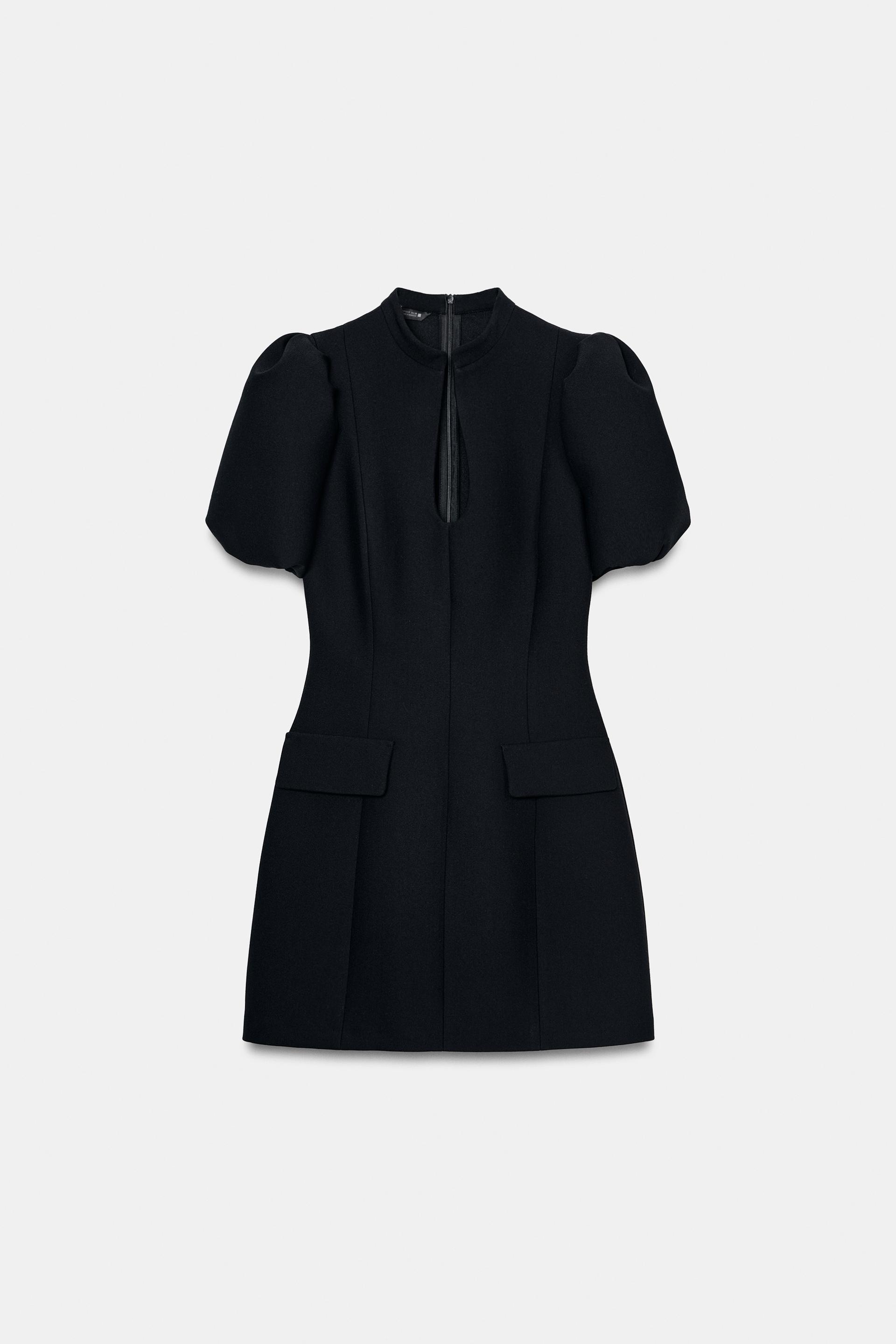 SHORT BALLOON SLEEVE DRESS by ZARA