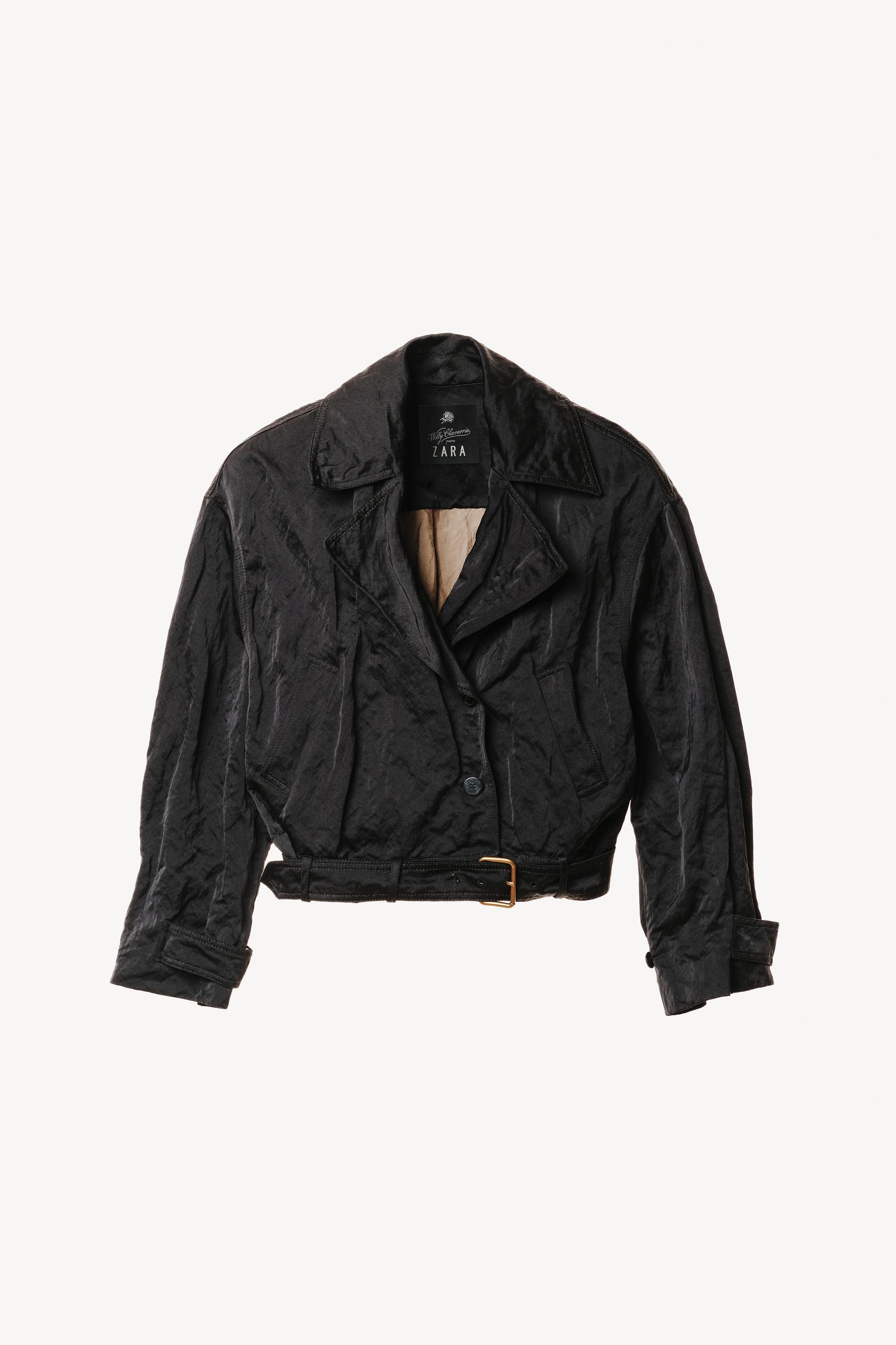 SHORT BELTED JACKET WILLY CHAVARRIA X ZARA by ZARA