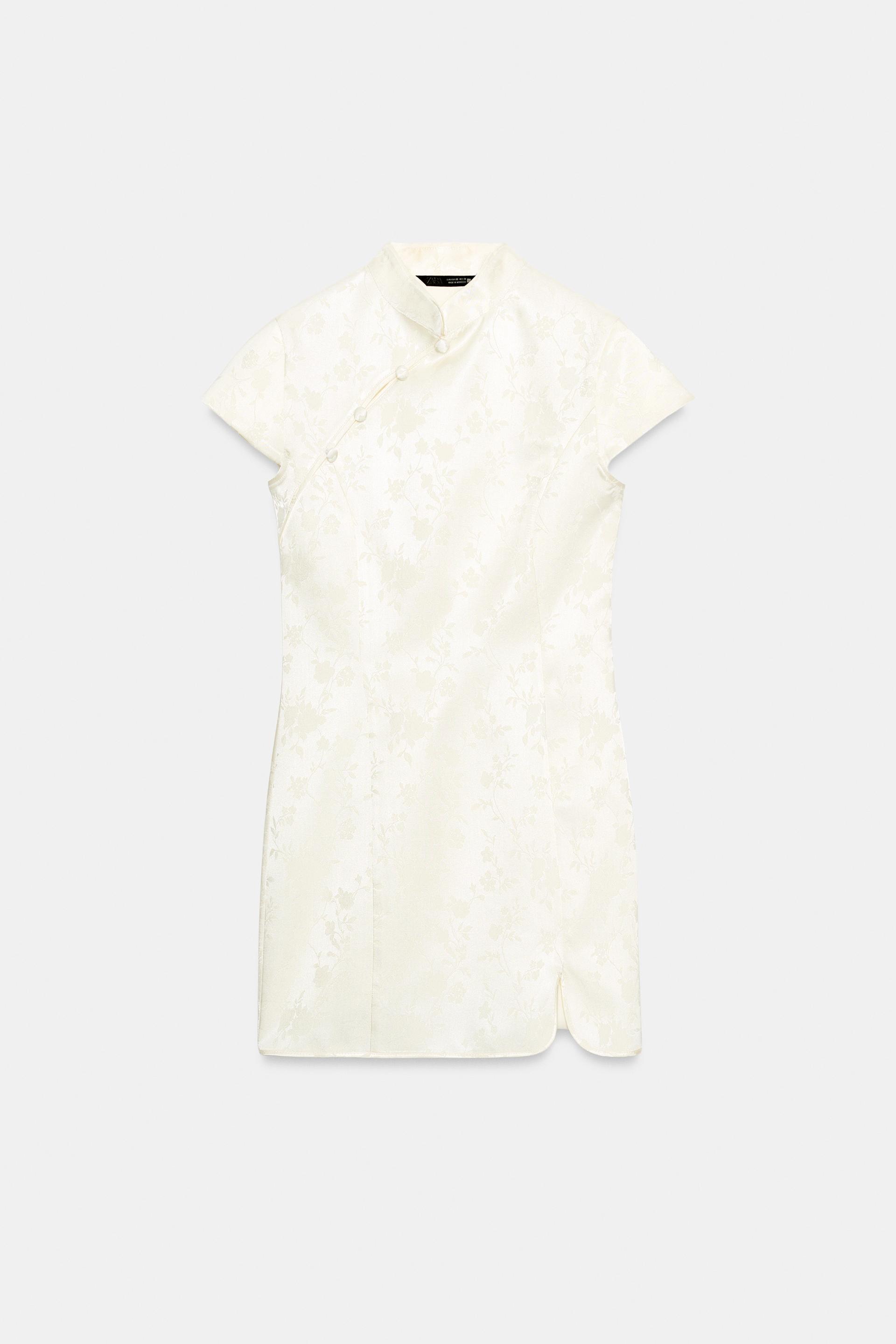 SHORT JACQUARD DRESS by ZARA