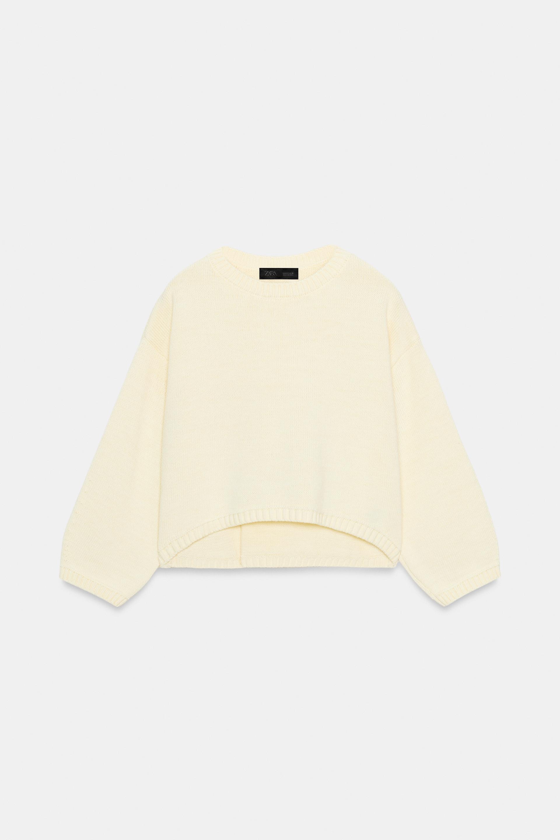 SHORT KNIT JUMPER by ZARA