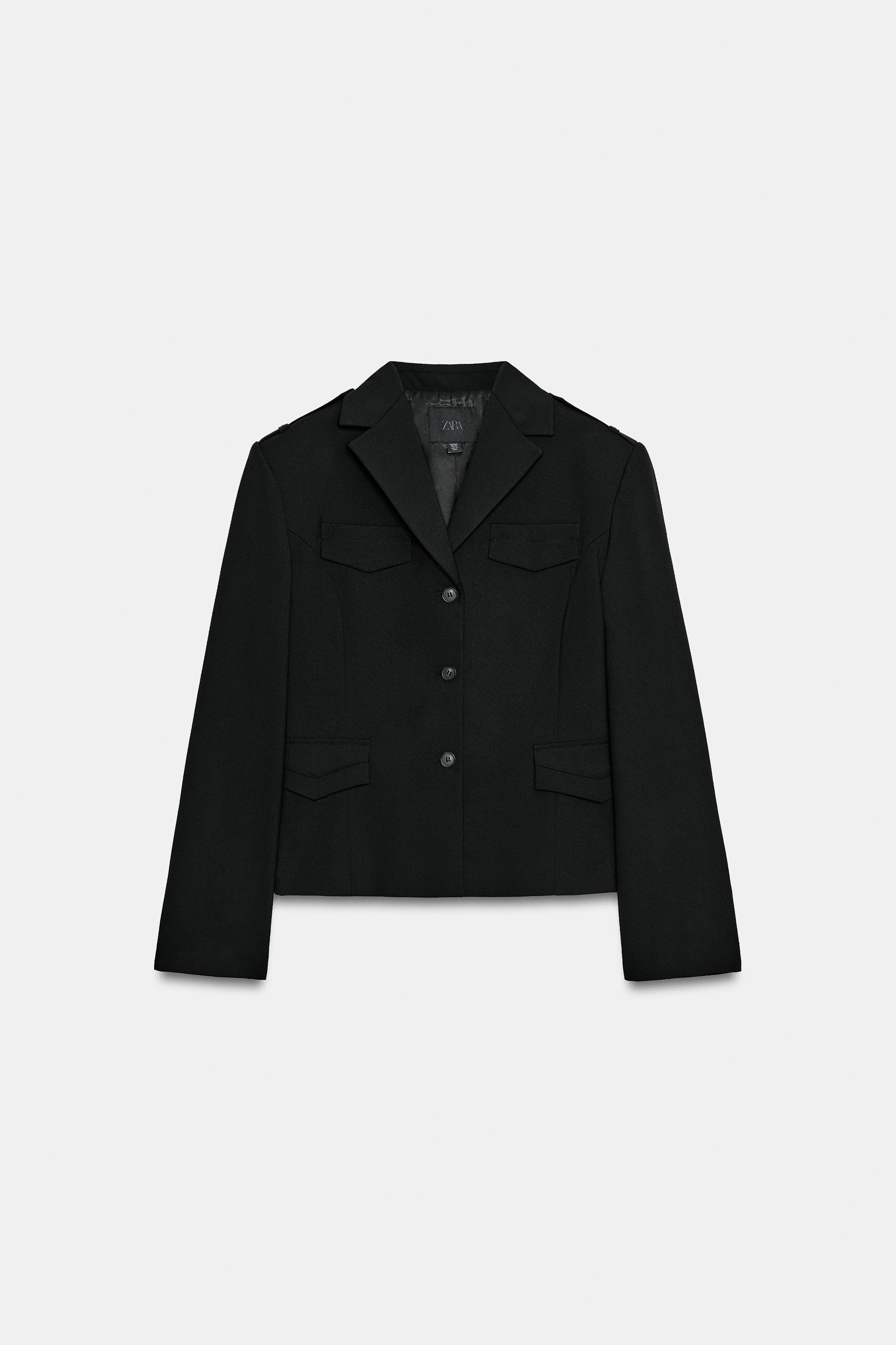 SHORT LAPEL BLAZER by ZARA