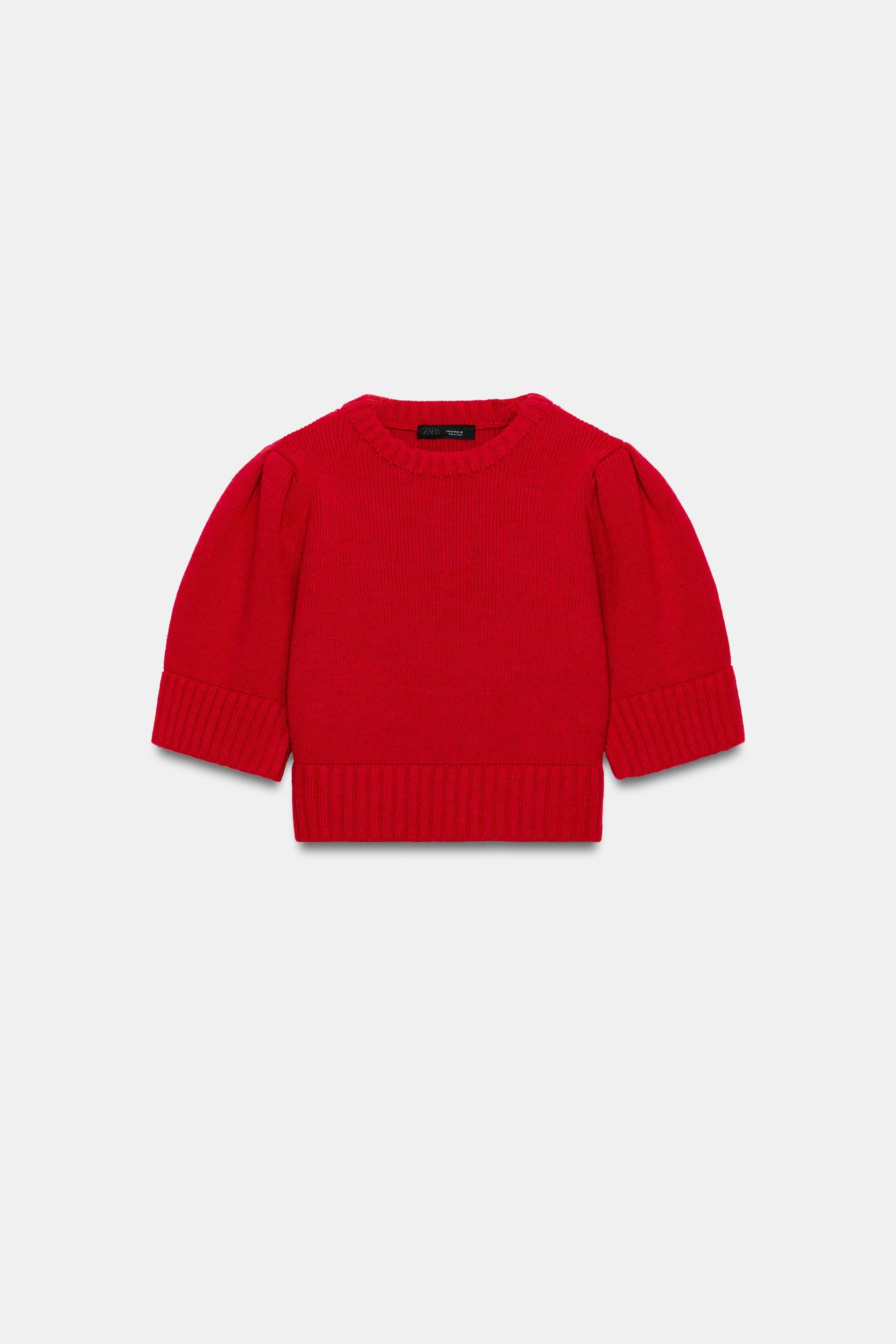 SHORT SLEEVE KNIT JUMPER by ZARA