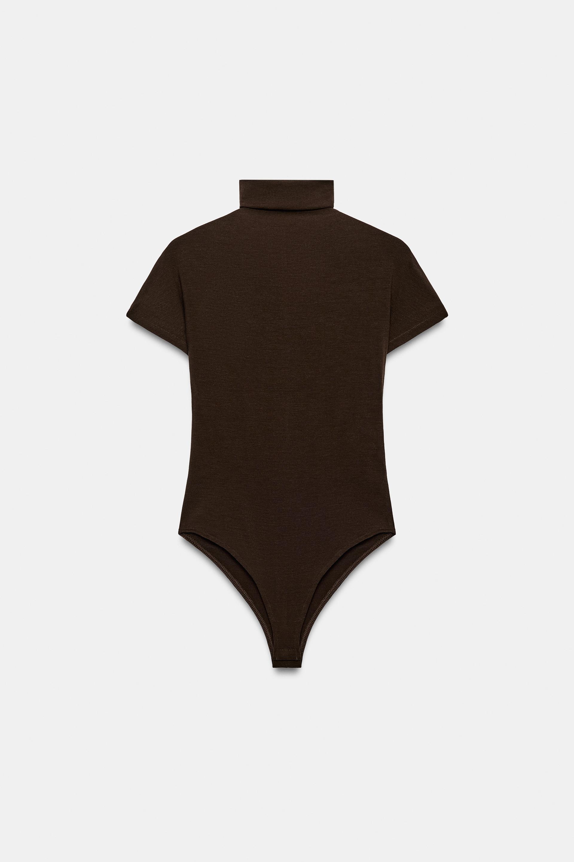 SHORT SLEEVE SOFT BODYSUIT by ZARA