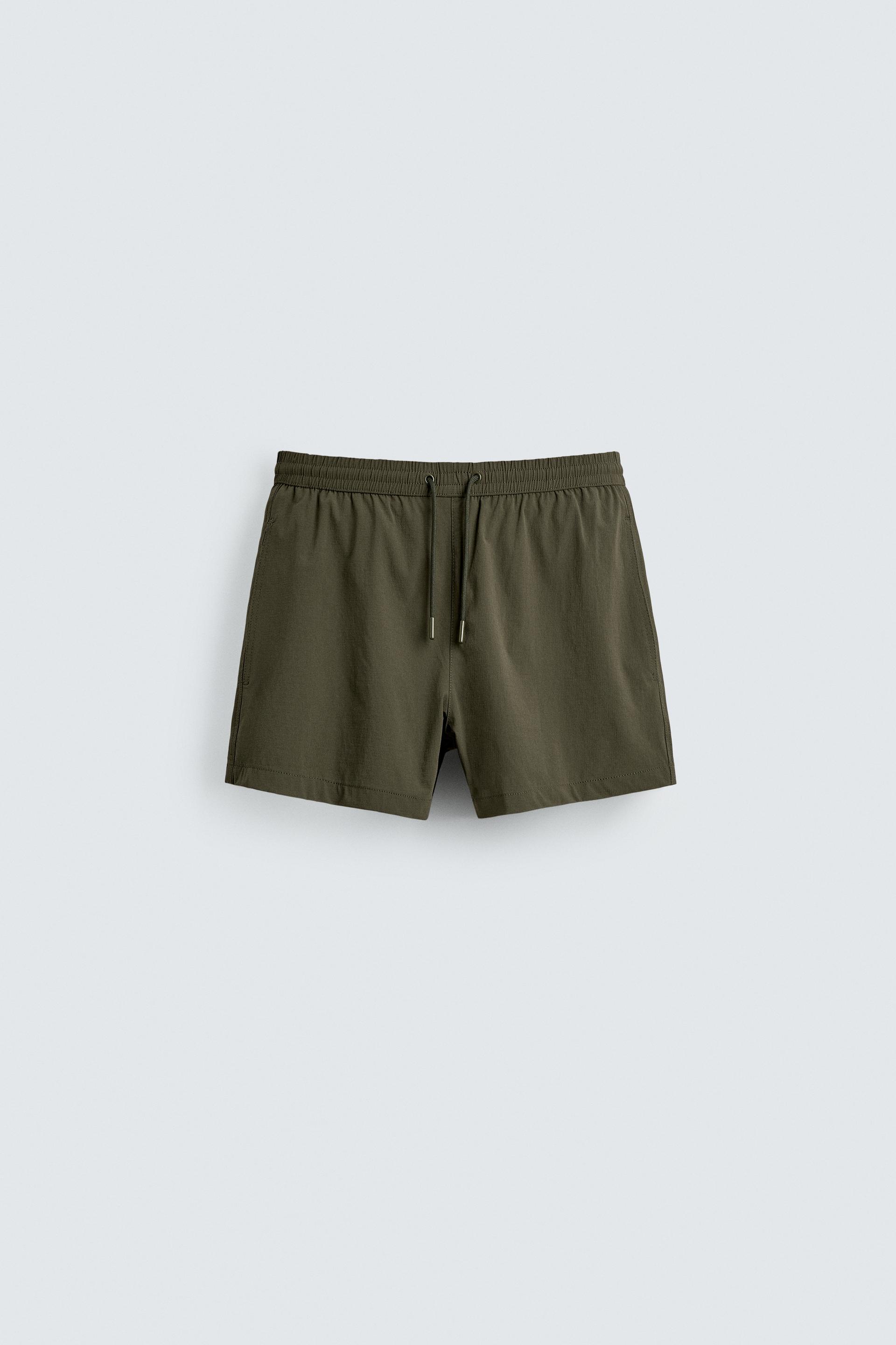 SHORT STRUCTURED SWIMSUIT by ZARA