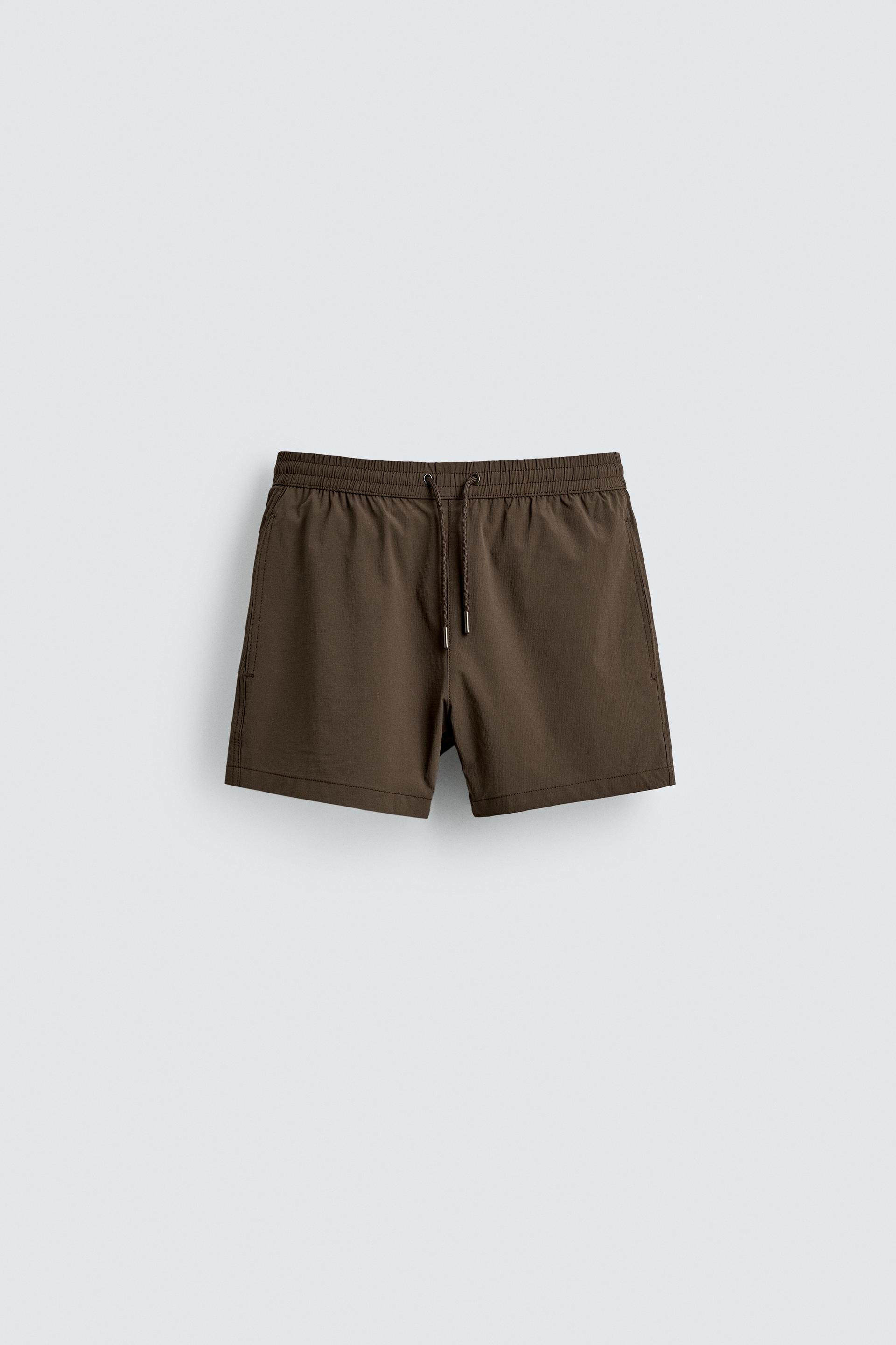 SHORT STRUCTURED SWIMSUIT by ZARA