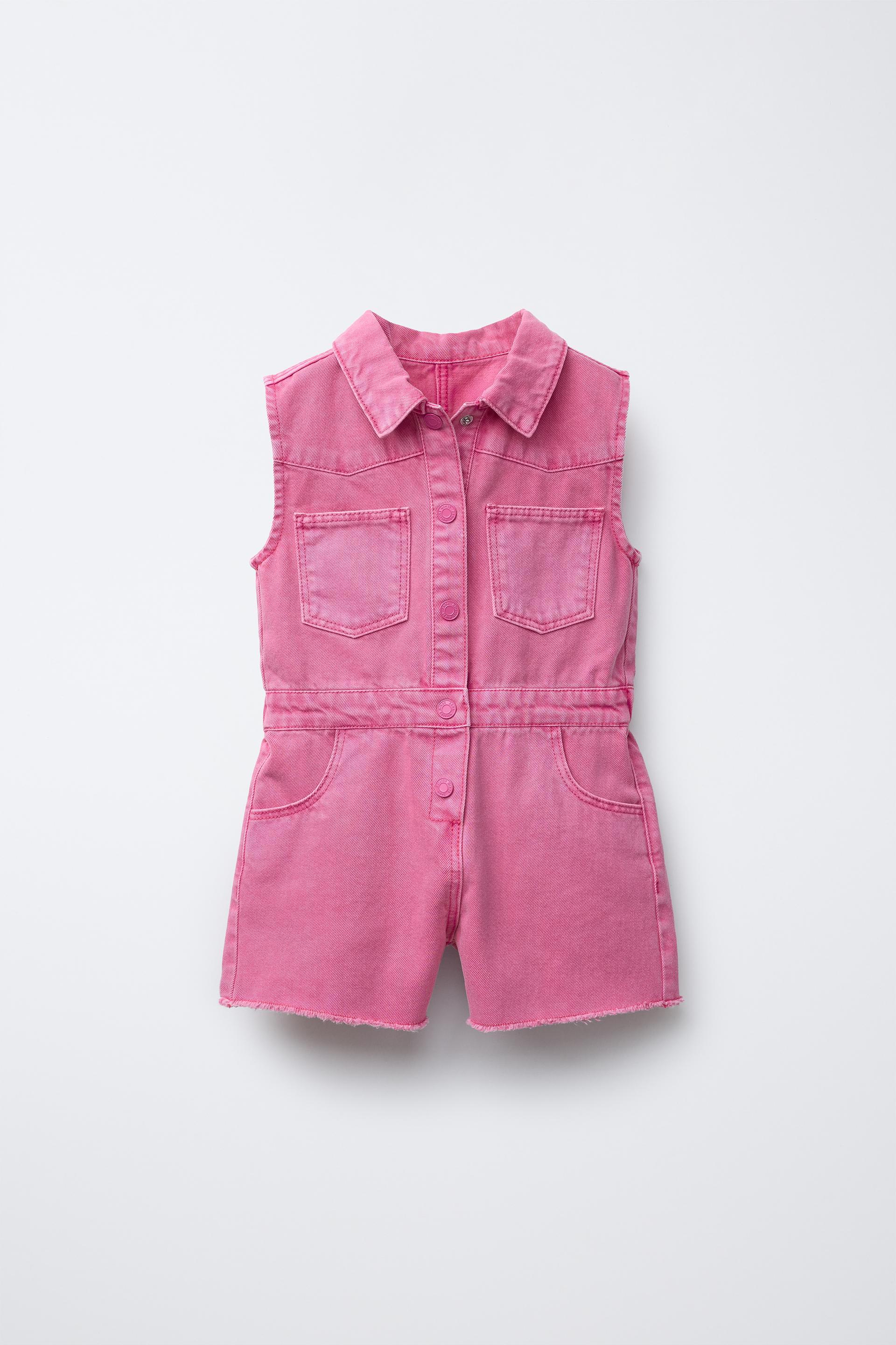 SHORT TWILL JUMPSUIT by ZARA
