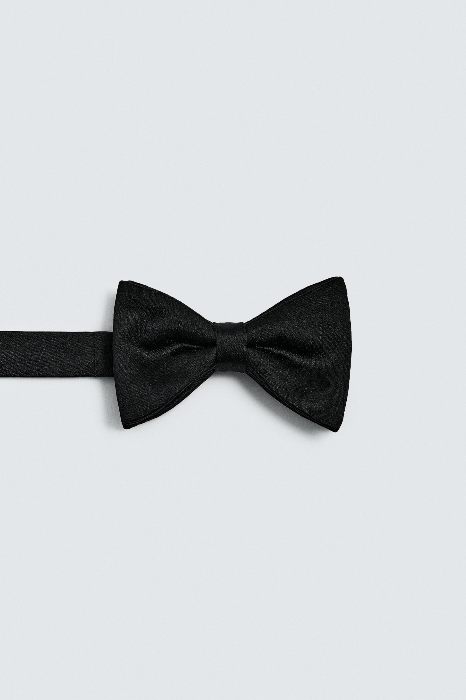 SILK BOW TIE by ZARA