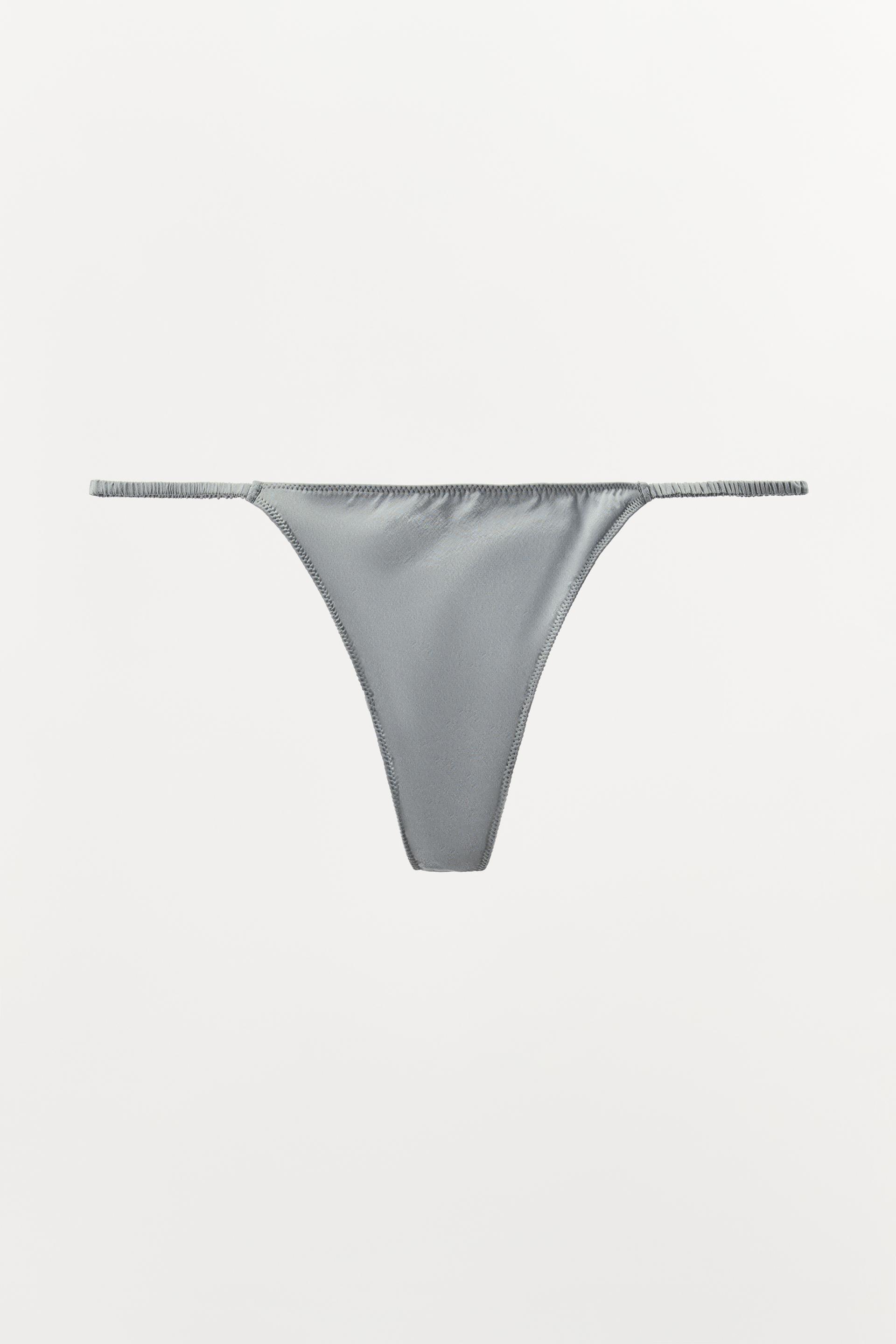 SILK THONG by ZARA