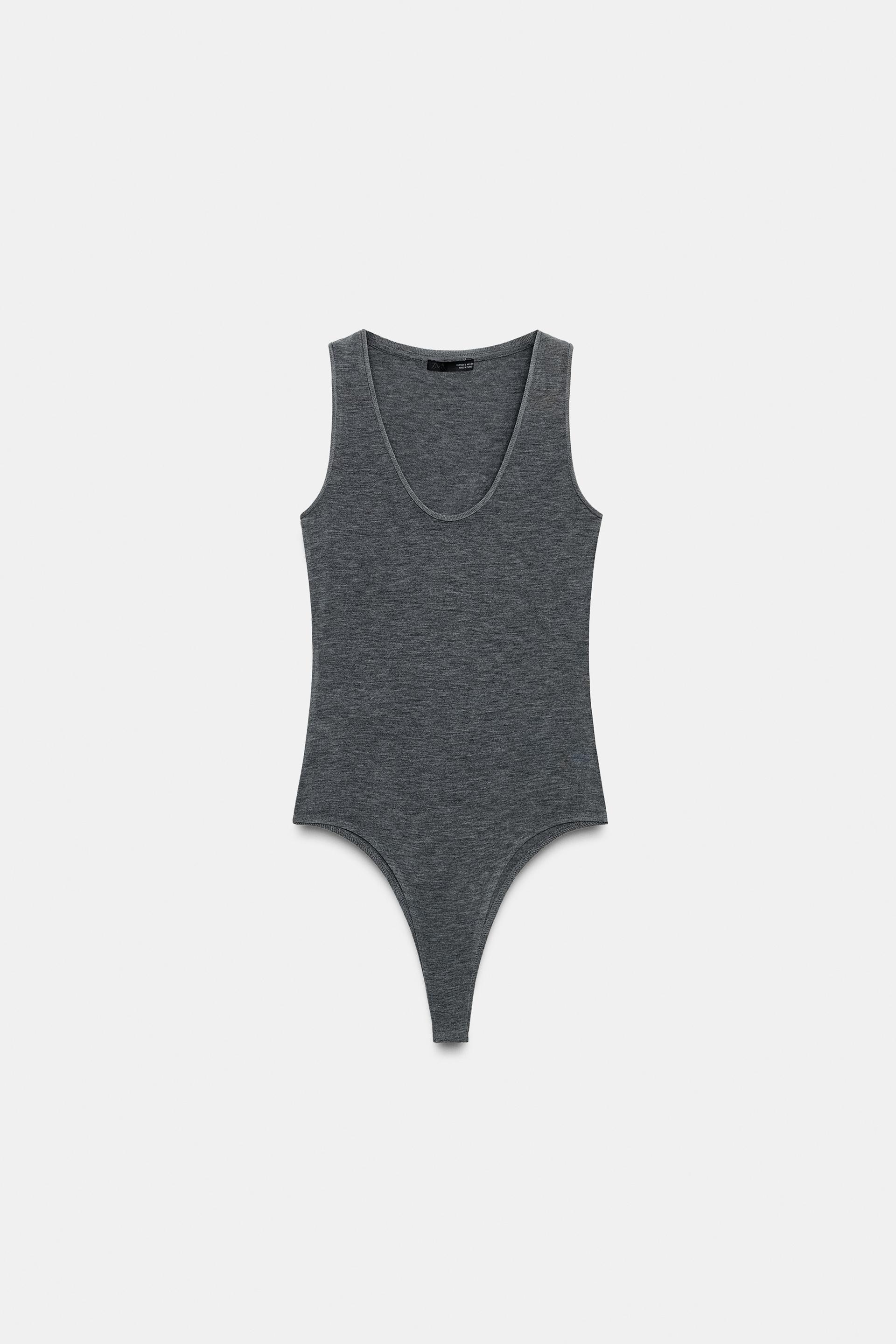 SLEEVELESS BODYSUIT by ZARA