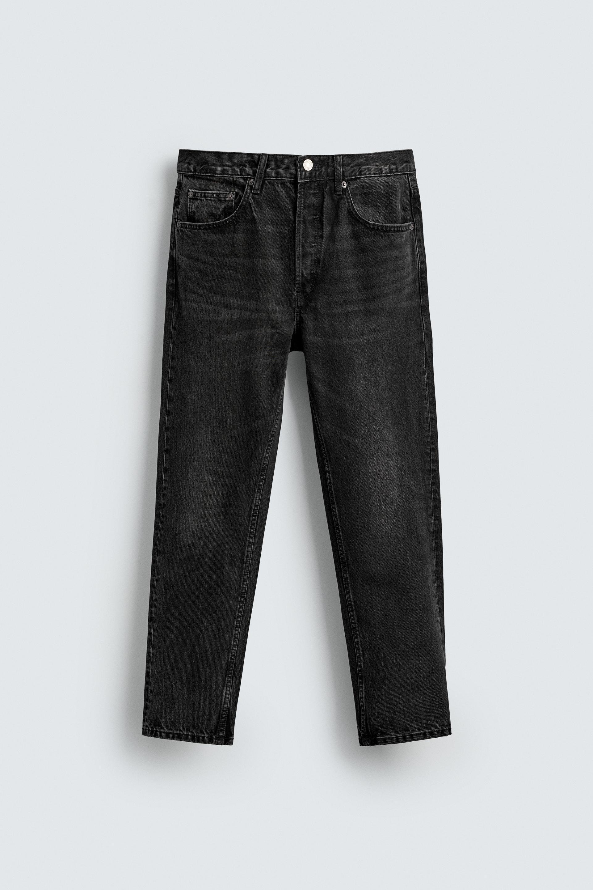 SLIM CROPPED FIT JEANS by ZARA