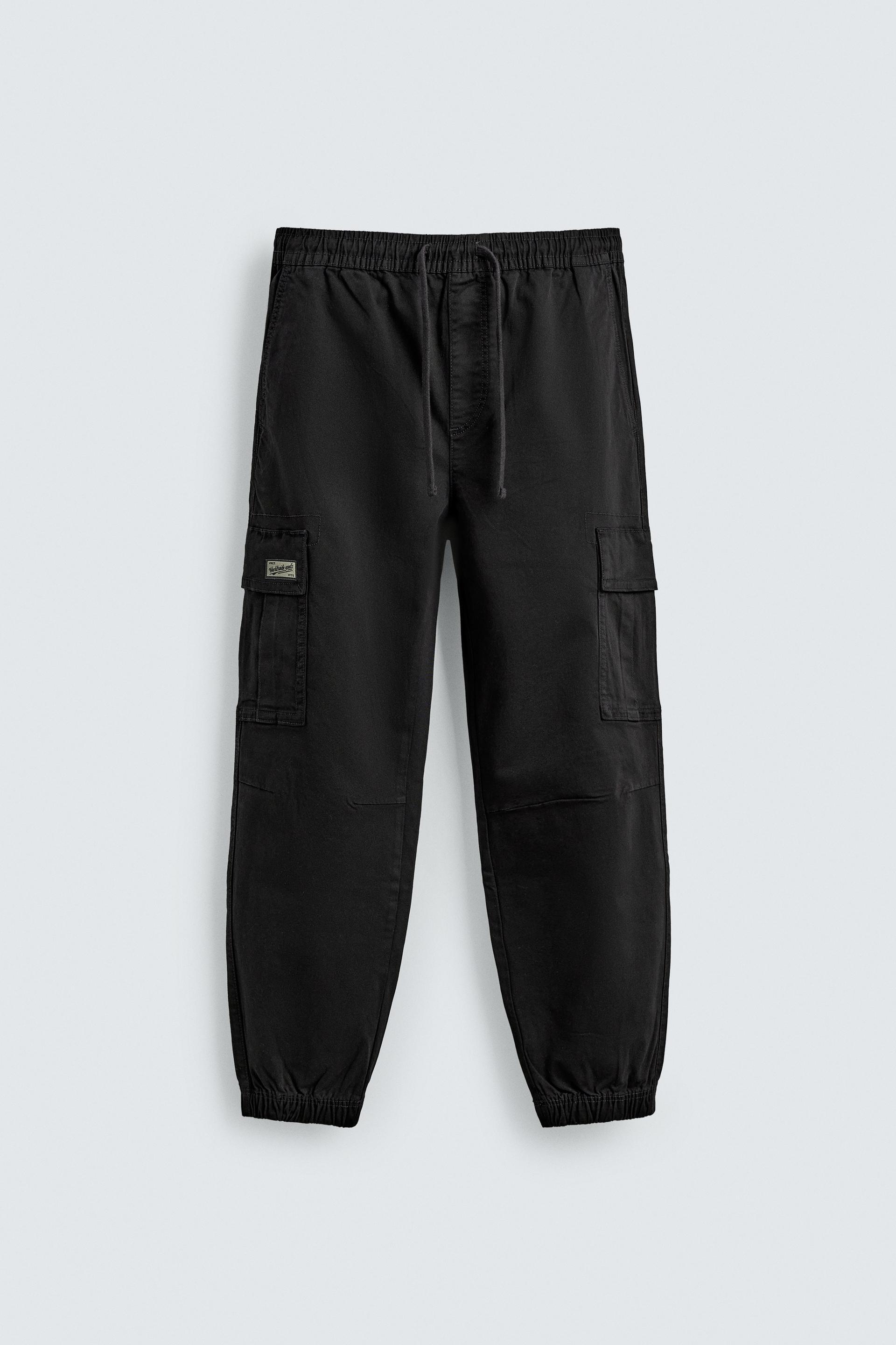 SLIM FIT CARGO PANTS by ZARA