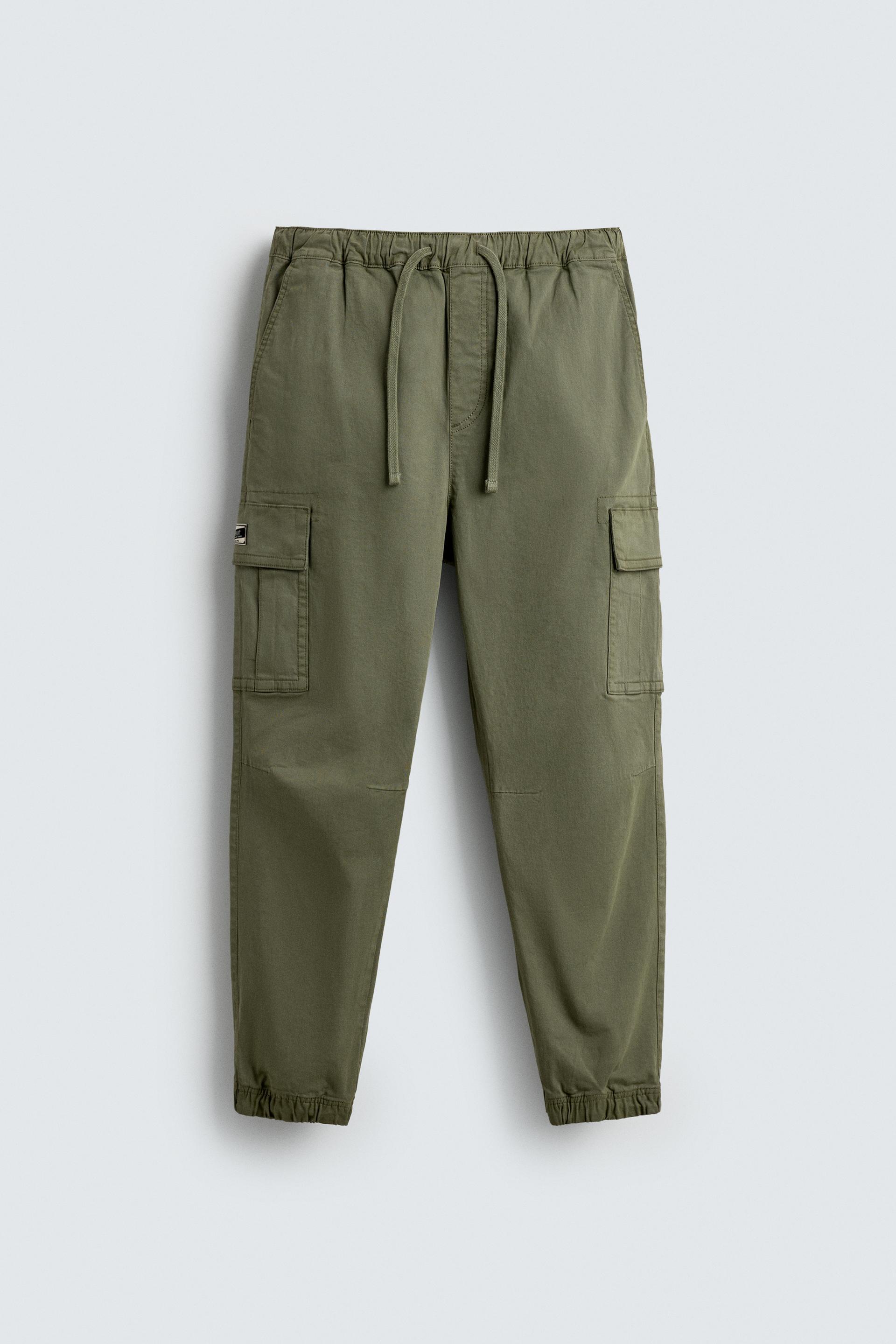 SLIM FIT CARGO PANTS by ZARA