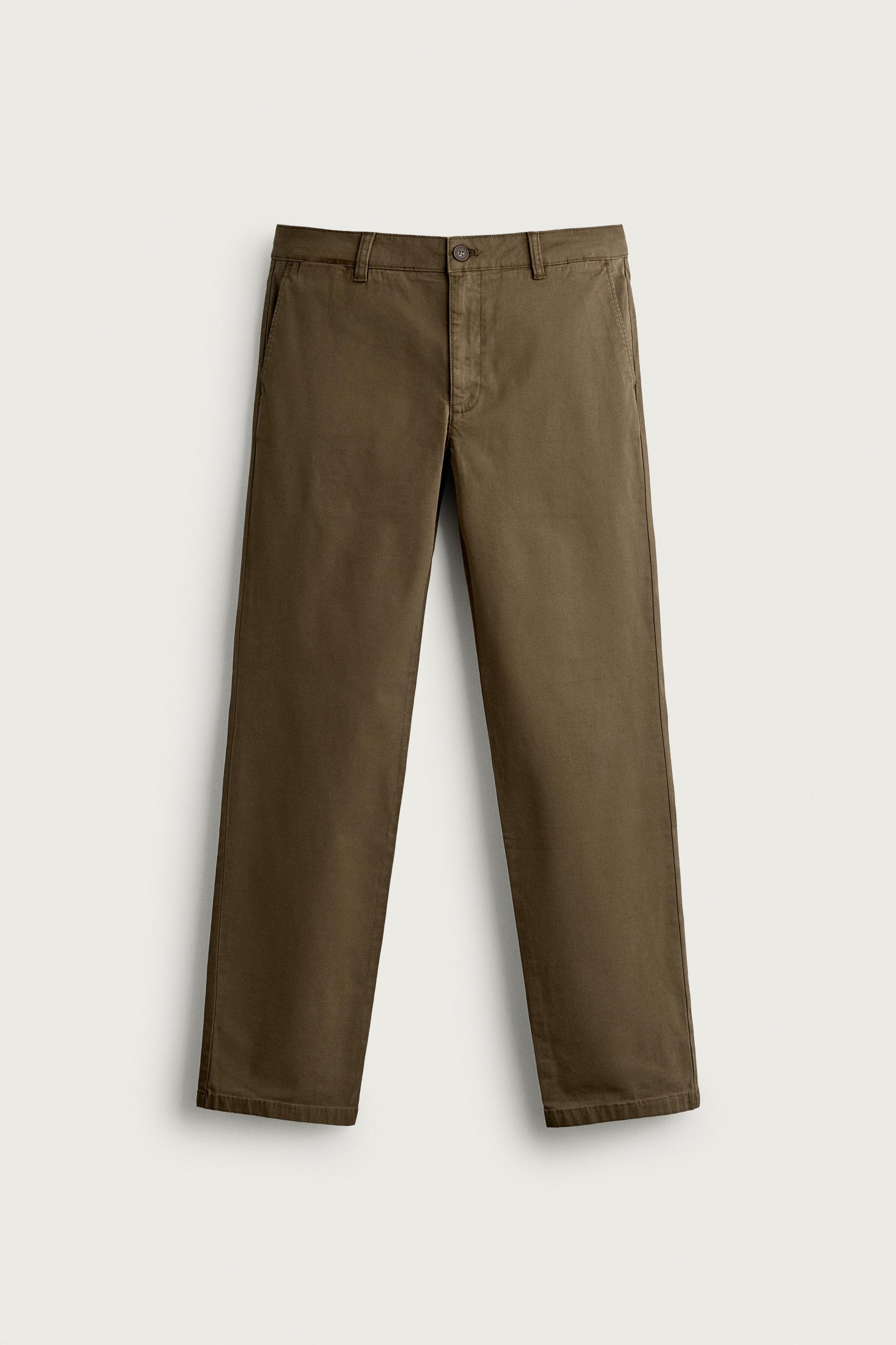 SLIM FIT CHINO PANTS by ZARA