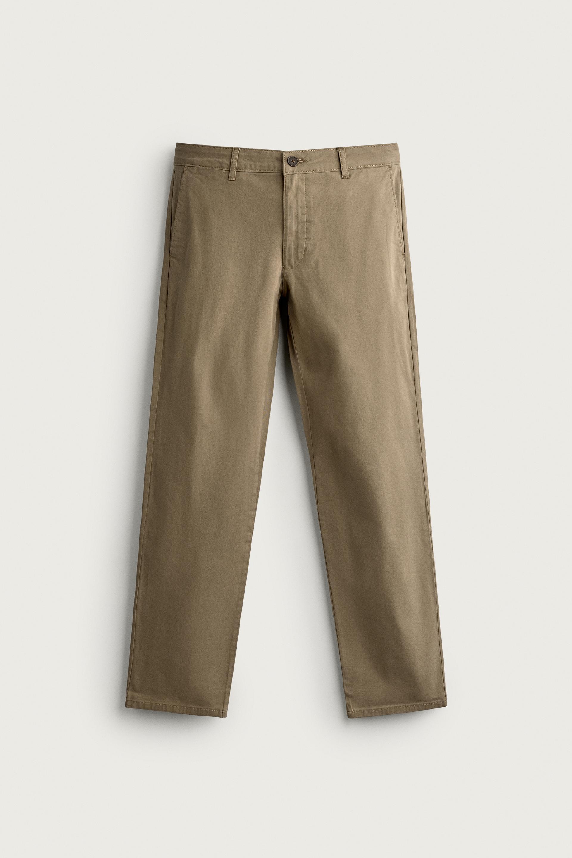 SLIM FIT CHINO PANTS by ZARA