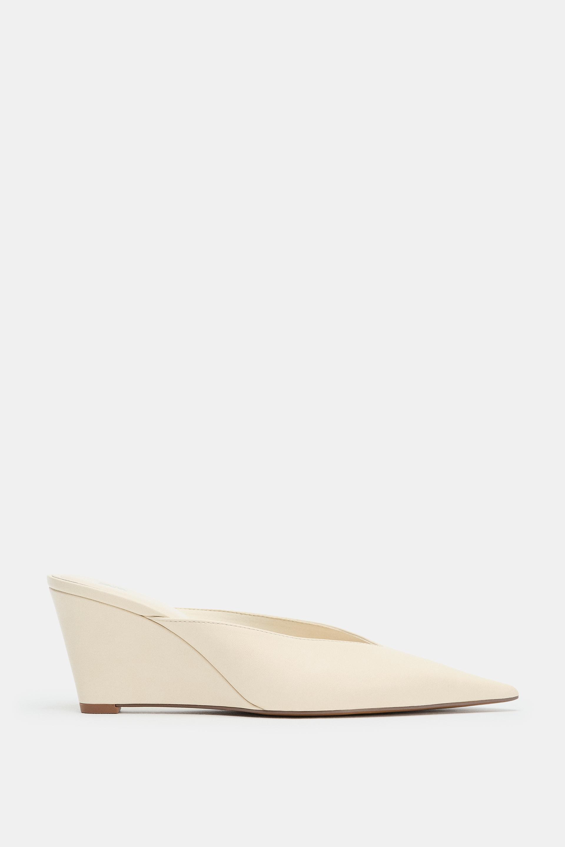 SLINGBACK WEDGE SHOES by ZARA