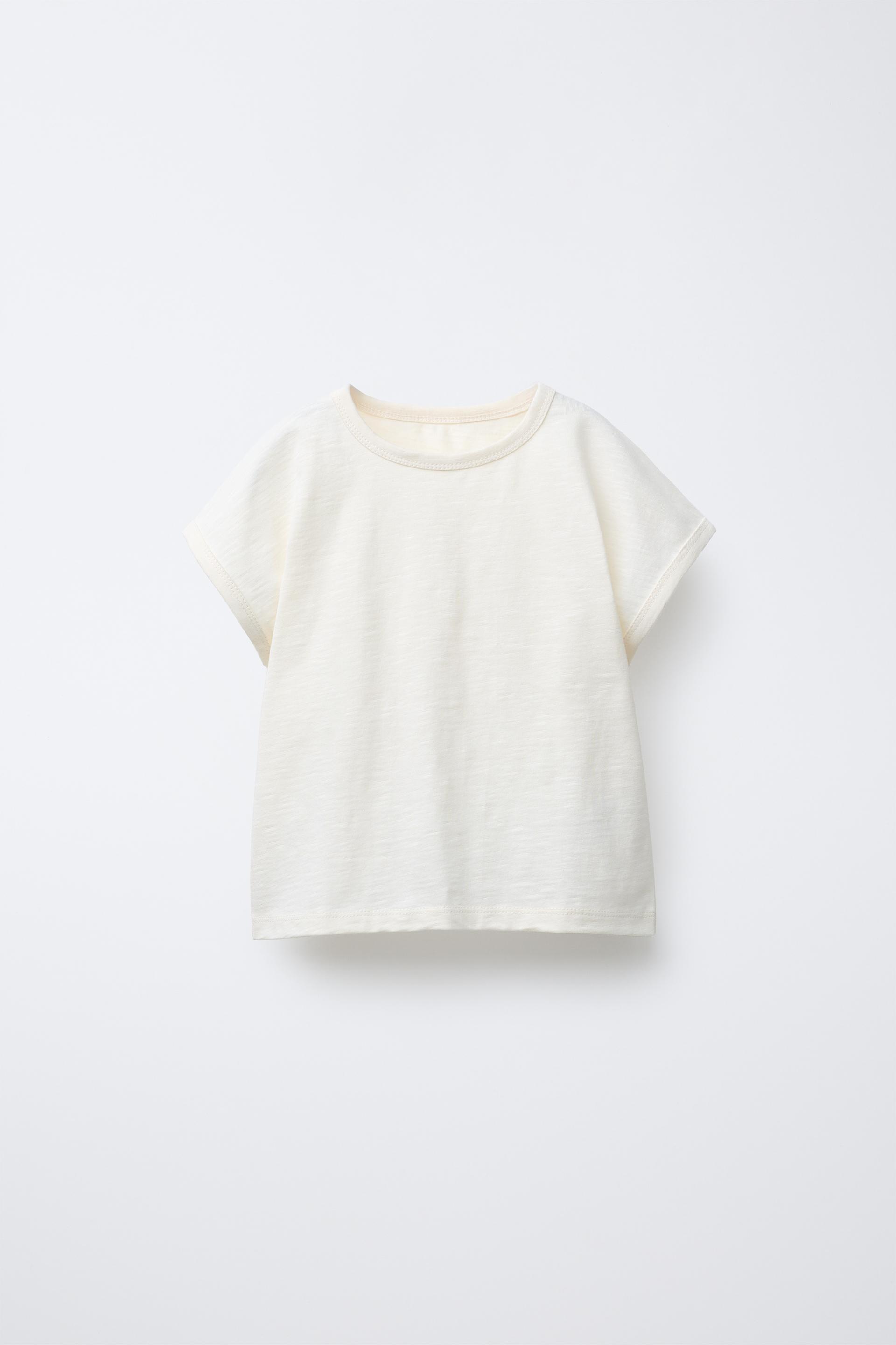 SLUB PLAIN T-SHIRT by ZARA