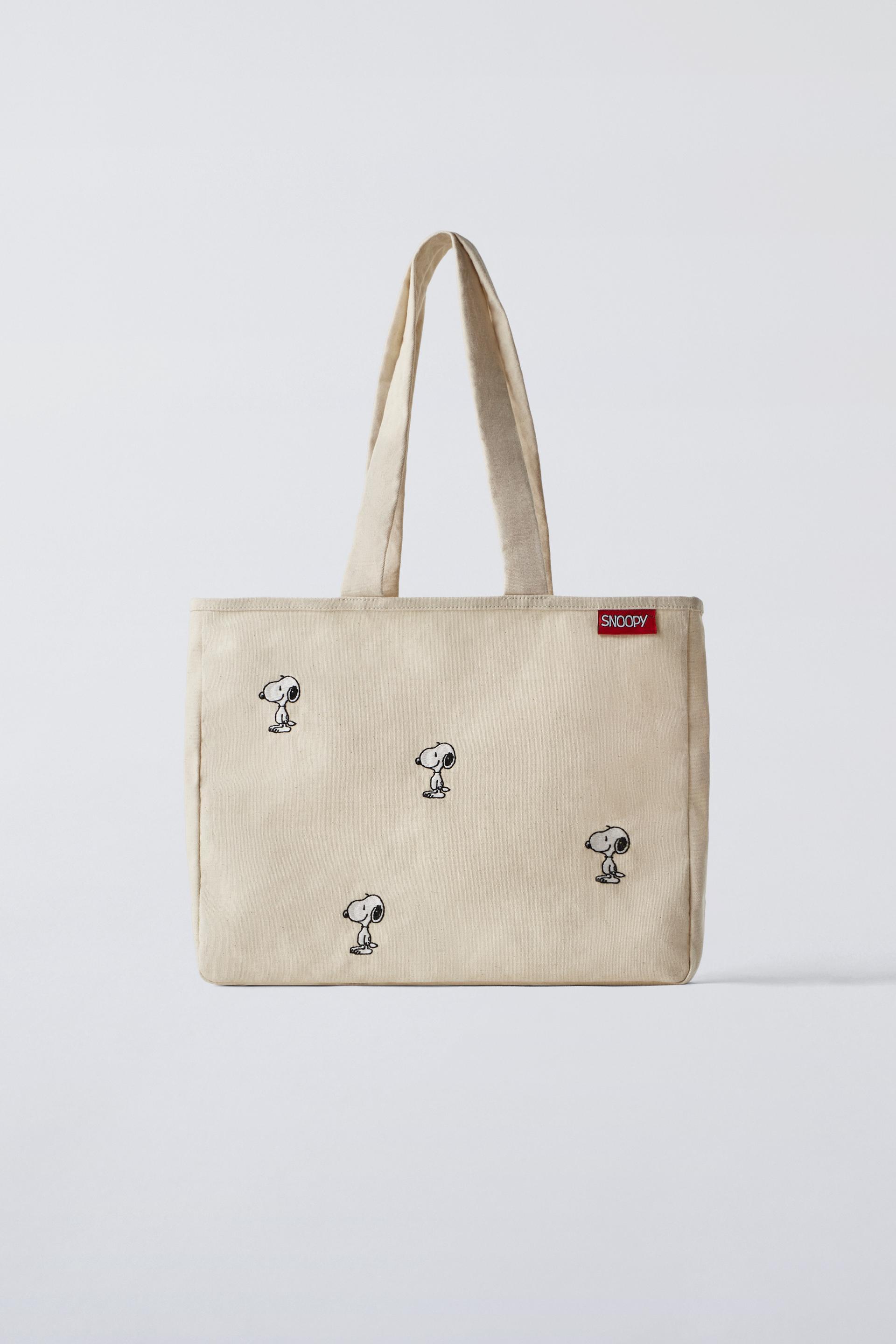 SNOOPY PEANUTS™ TOTE BAG by ZARA