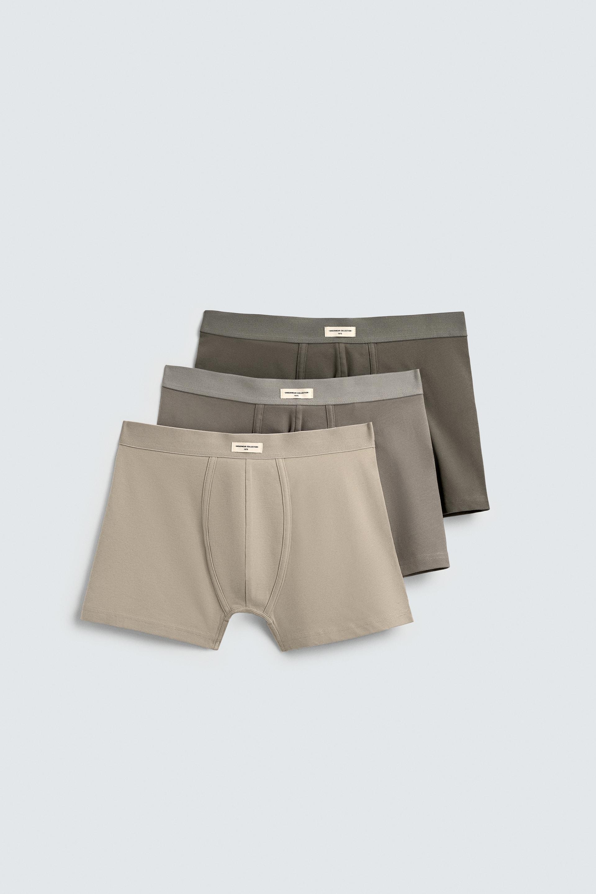 SOFT BOXER BRIEFS 3-PACK by ZARA